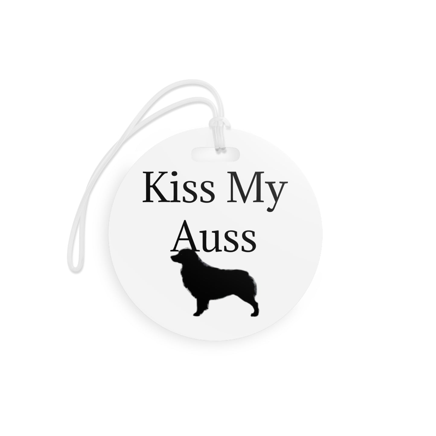 Kiss My Auss Luggage Tag