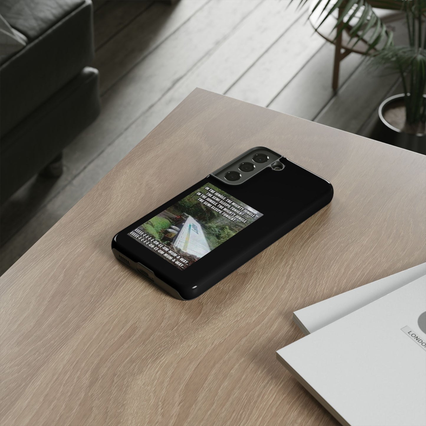 Semi Sleeps Samsung Case