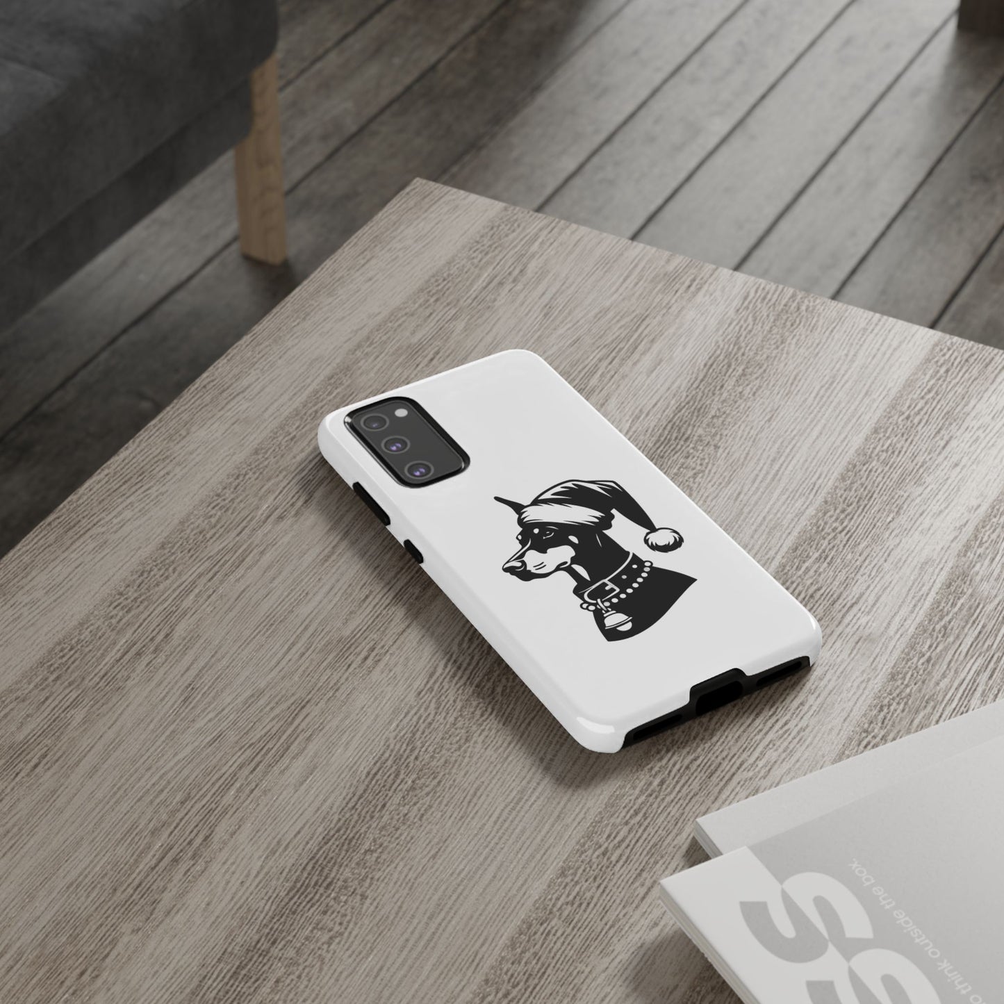 Santa Paws Doberman Samsung Case