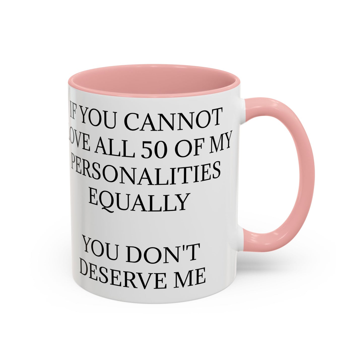 50 Personalities 2-Tone Coffee Mug
