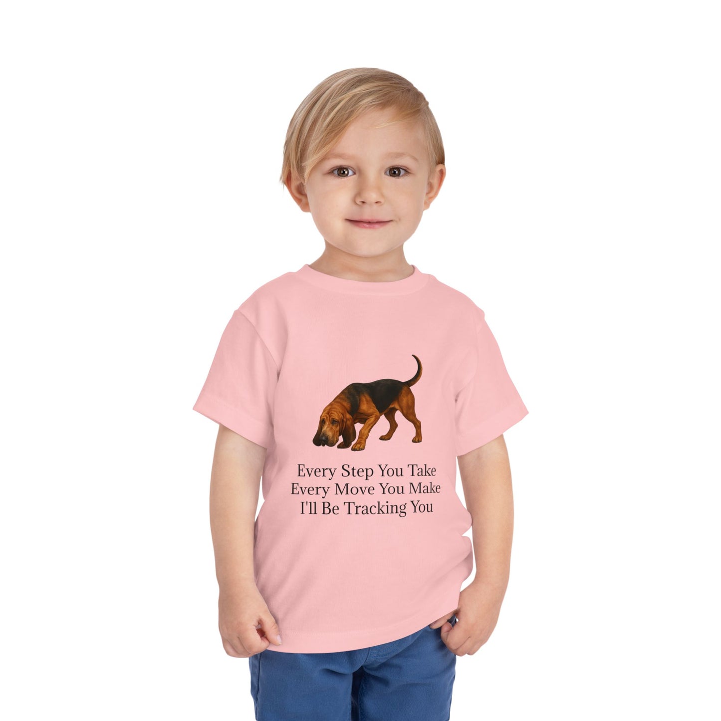 Tracking You Toddler Unisex Short Sleeve Crewneck Tee