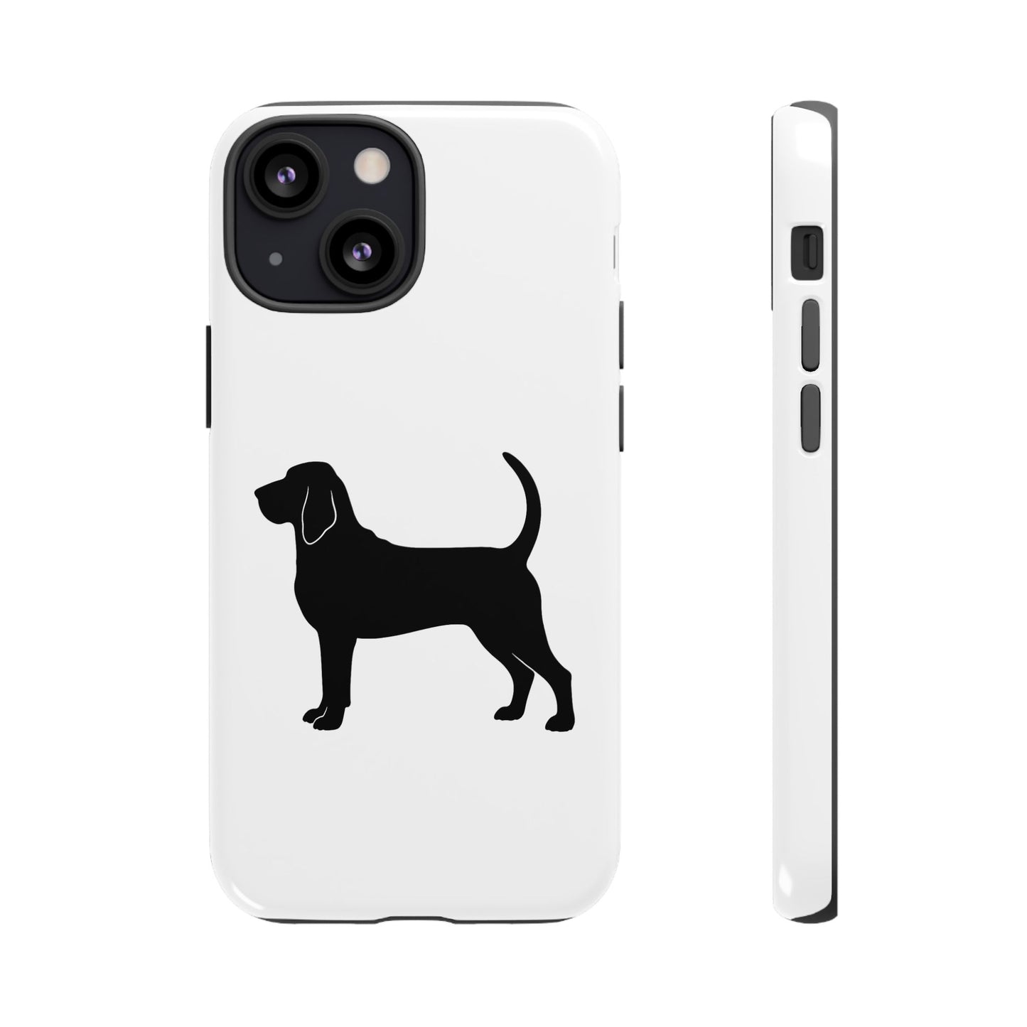 Bloodhound Silhouette iPhone Case