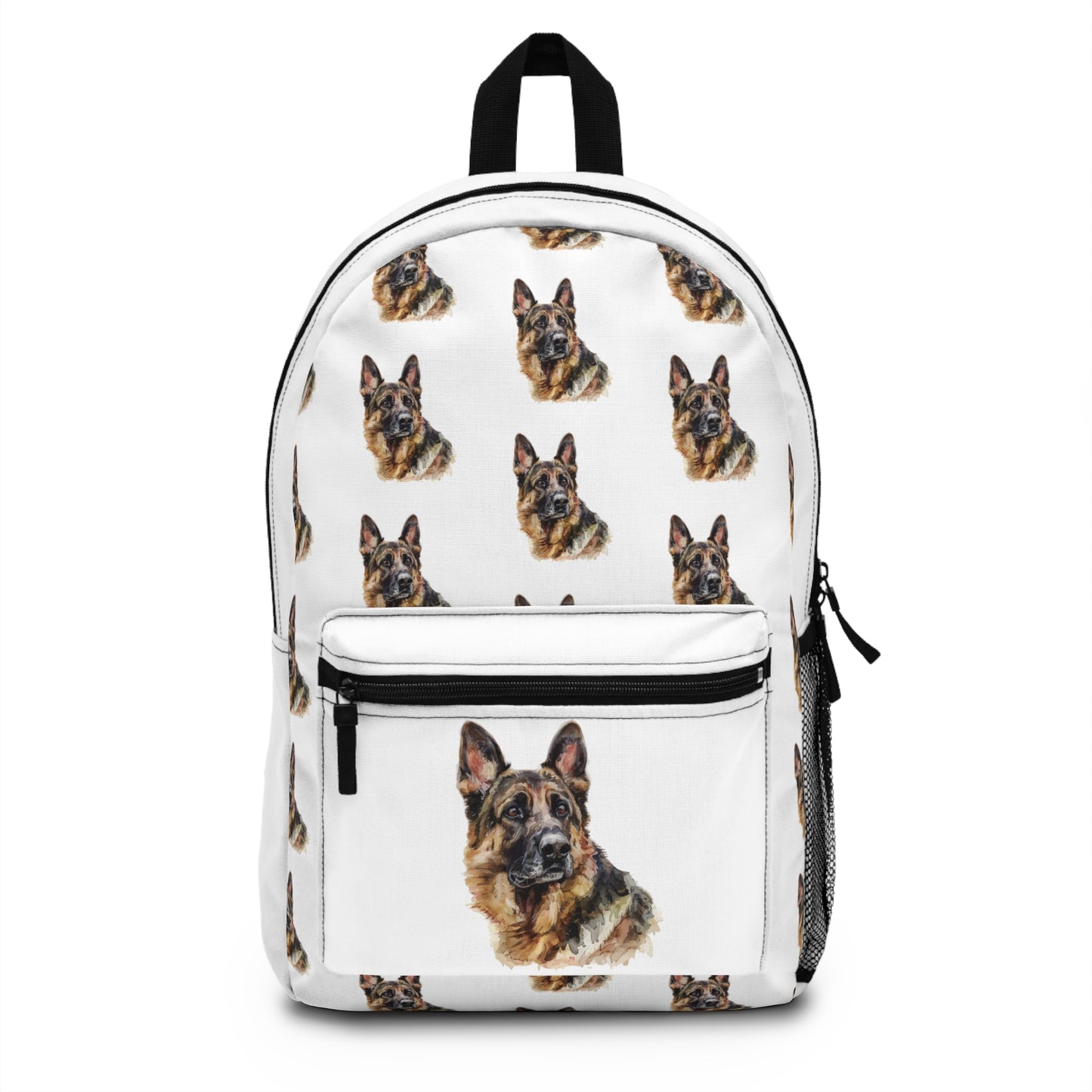 German Shepherd Head Backpack