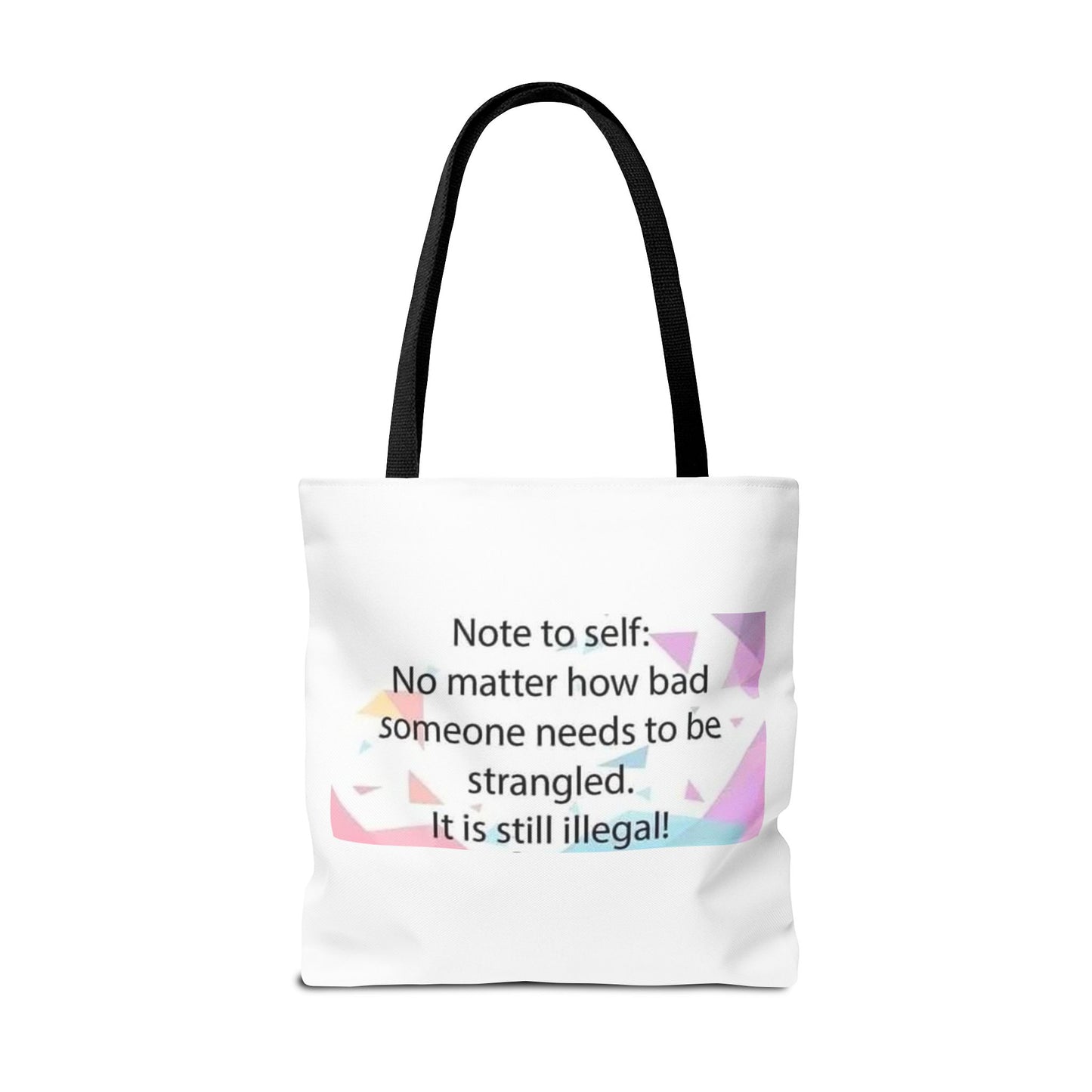 Note To Self Tote Bag