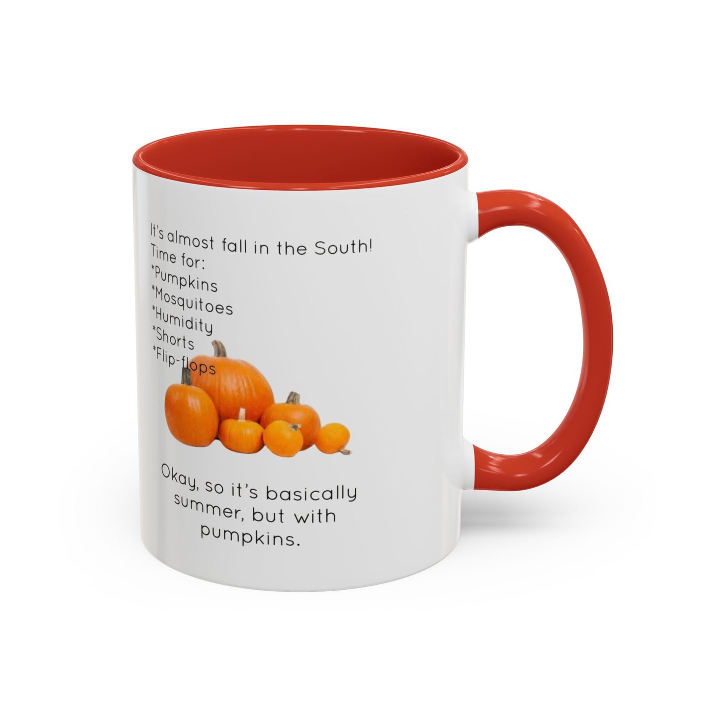 Fall In The South 2-Tone Coffee Mug