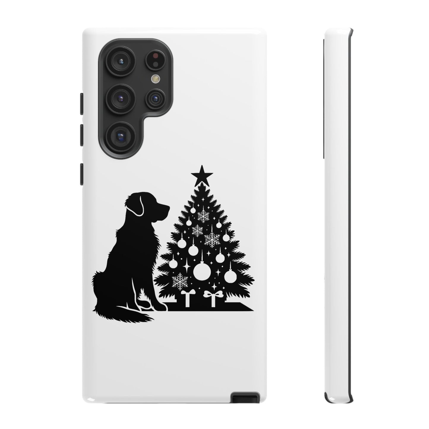 Golden Christmas Tree Samsung Case
