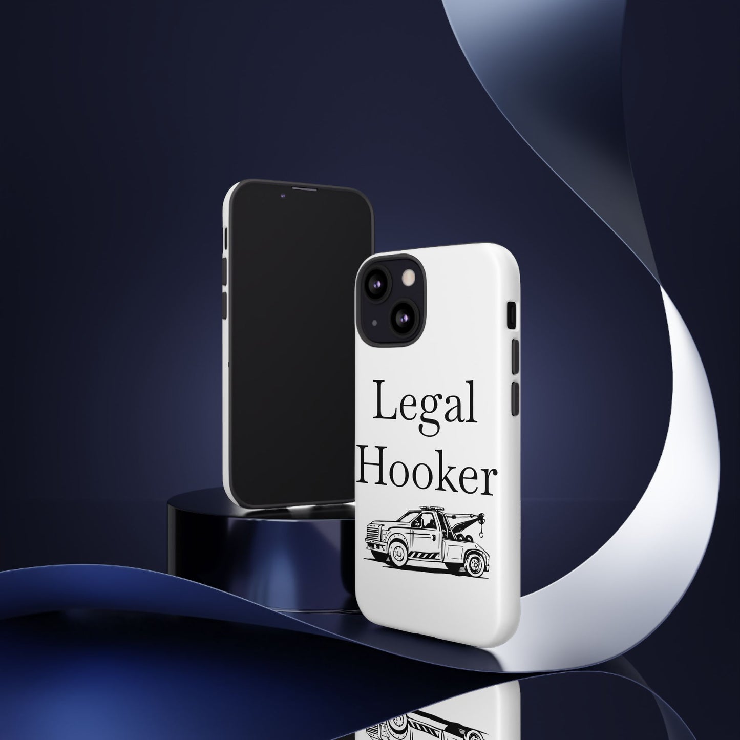 Legal H**ker Wheel Lift Tow Truck iPhone Case