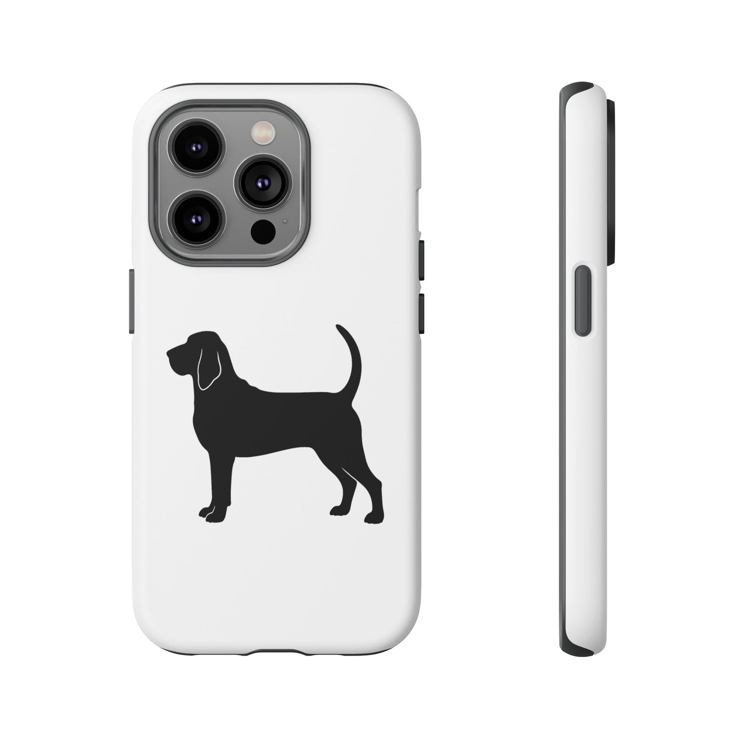 Bloodhound Silhouette iPhone Case