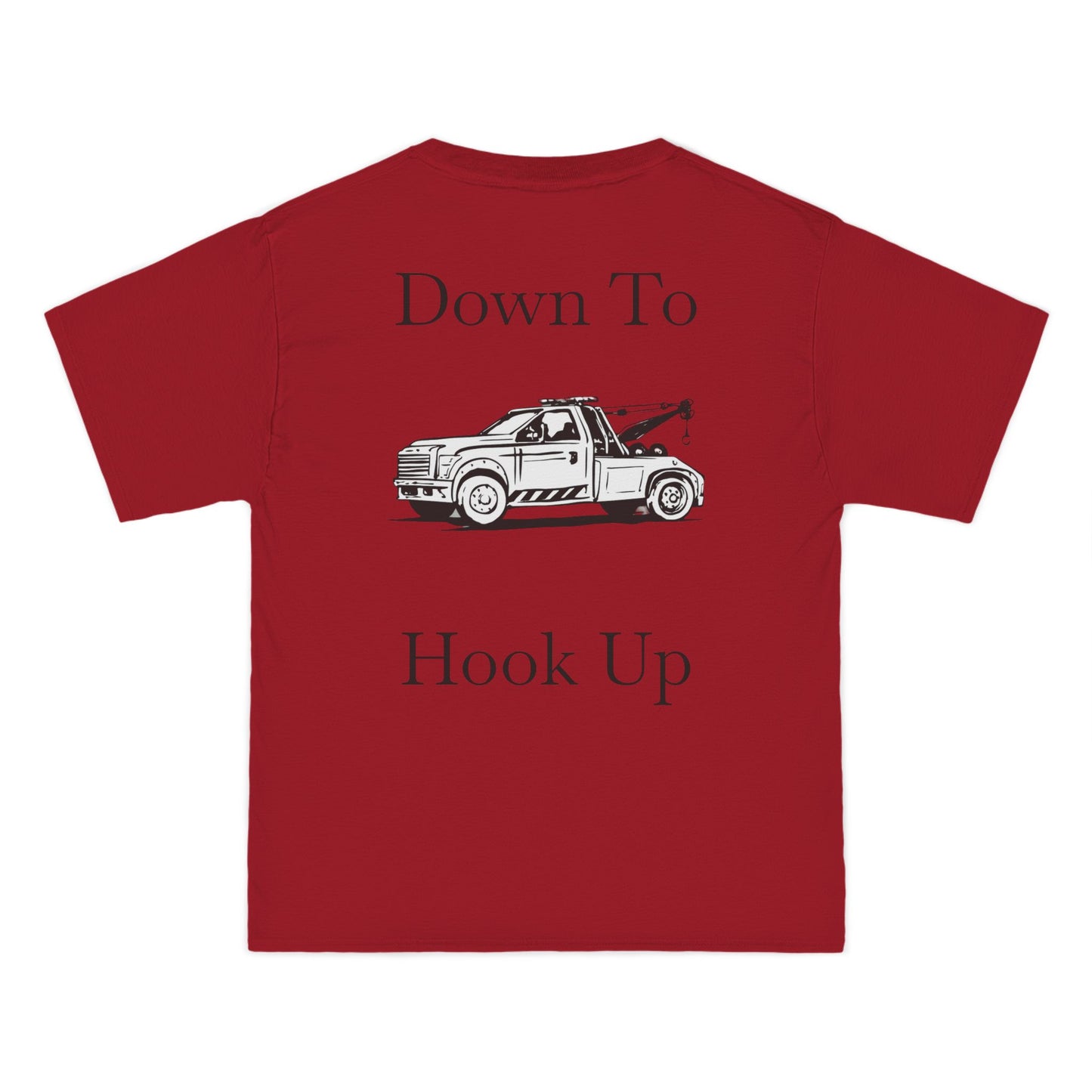 Down To Hook Up Men's Short-Sleeve Crewneck Tee