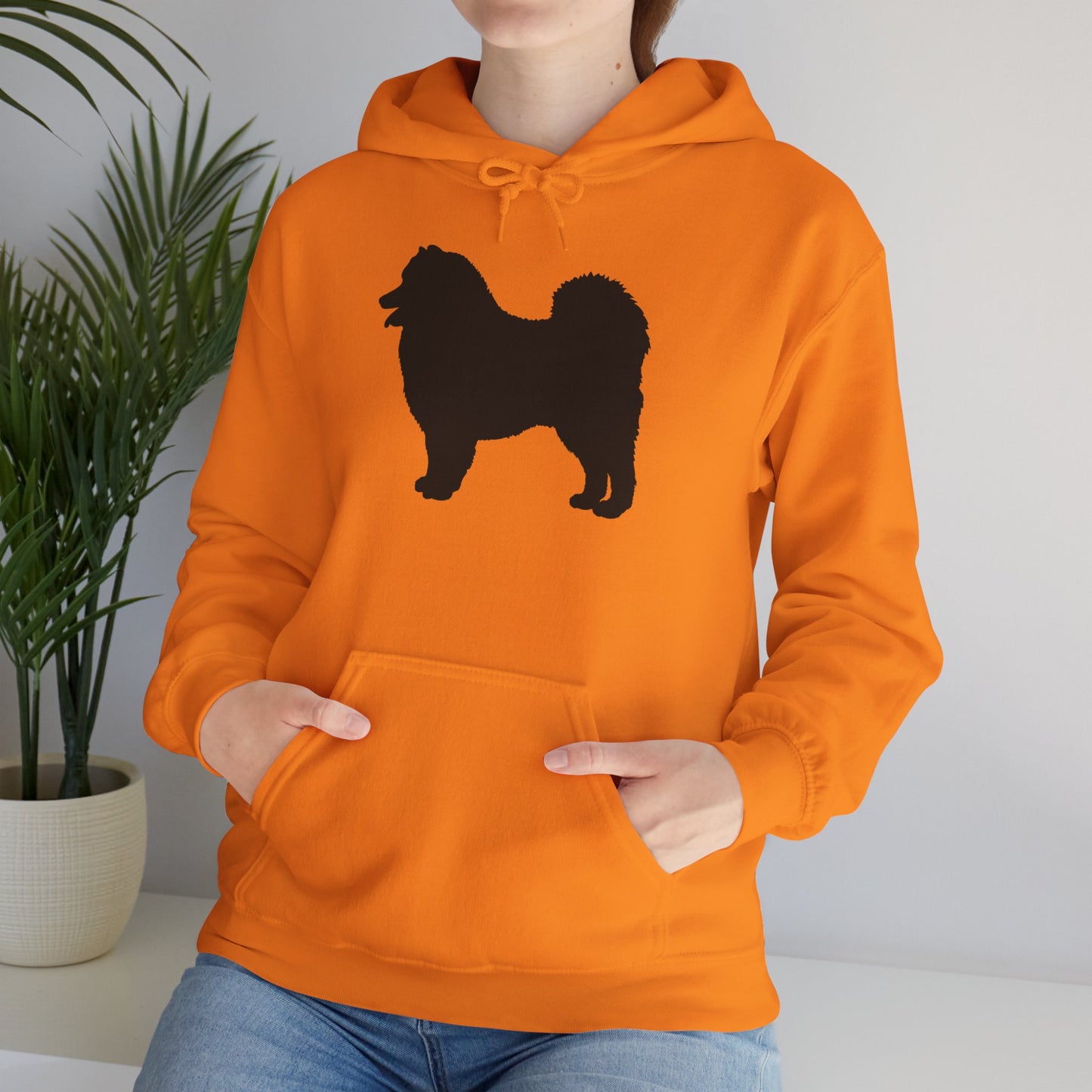 Samoyed Silhouette Unisex Hoodie