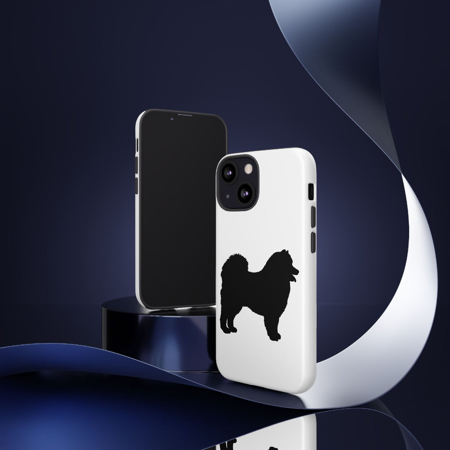 Samoyed Silhouette iPhone Case