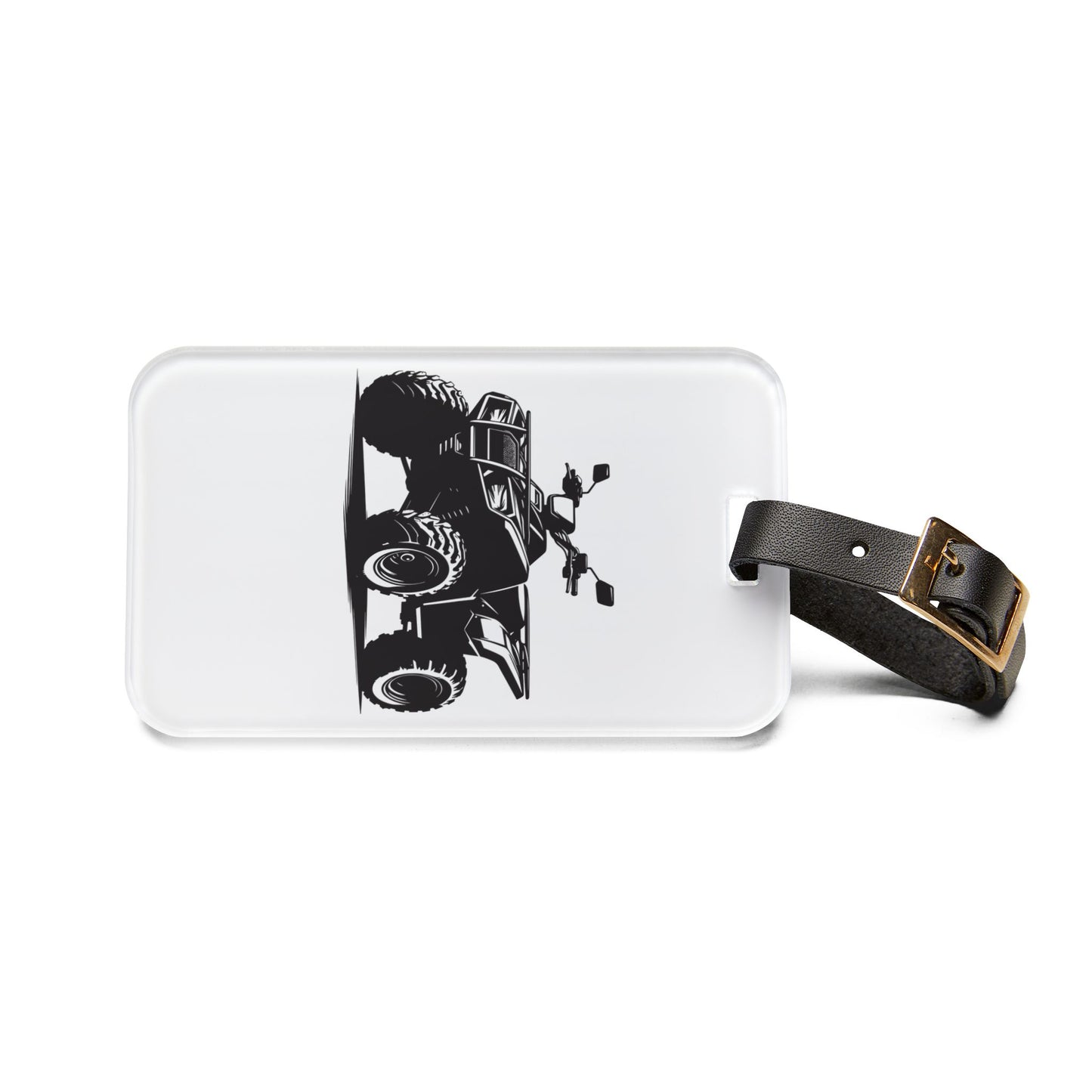 Off The Beaten Path Quad Leather Strap Luggage Tag