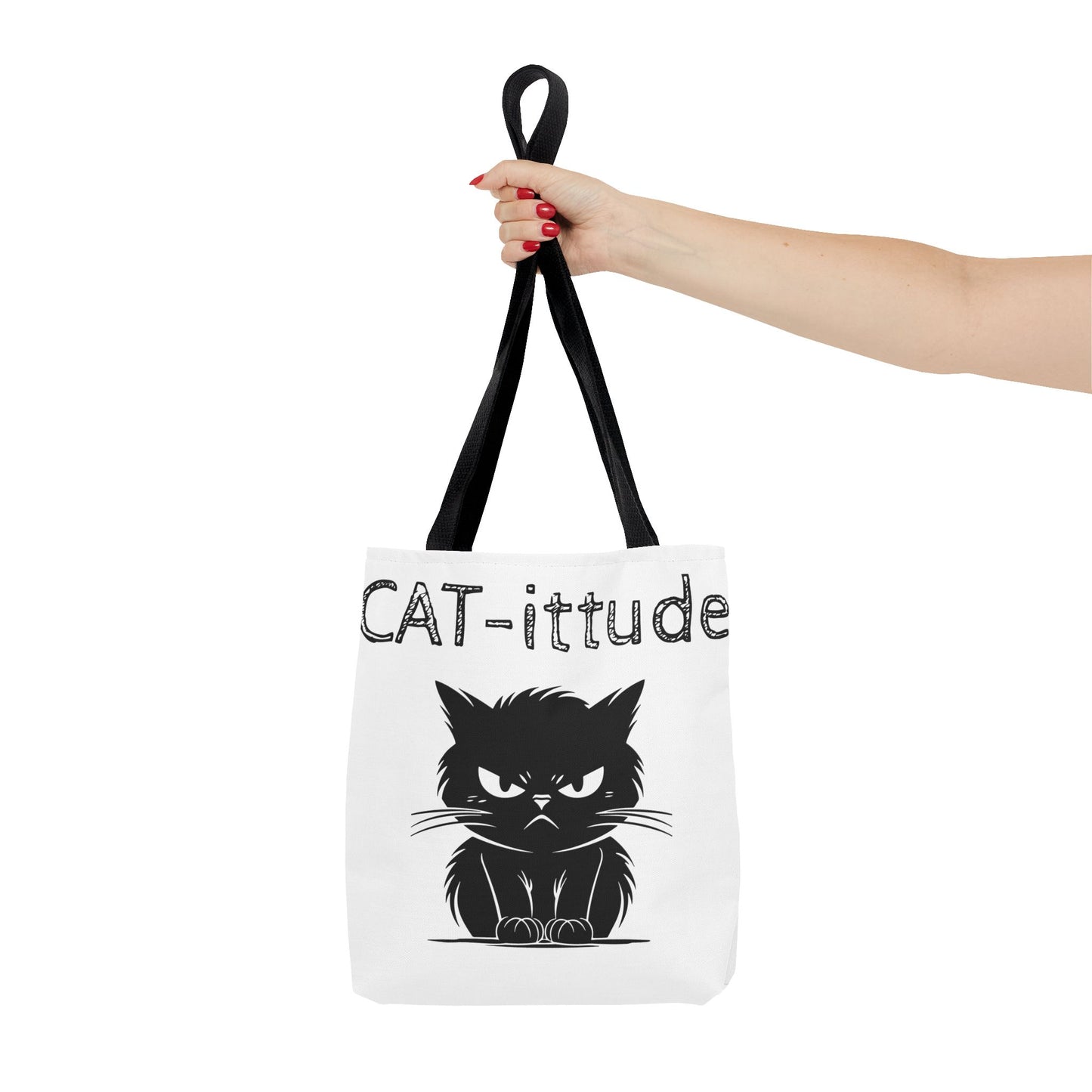 CAT-ittude Tote Bag