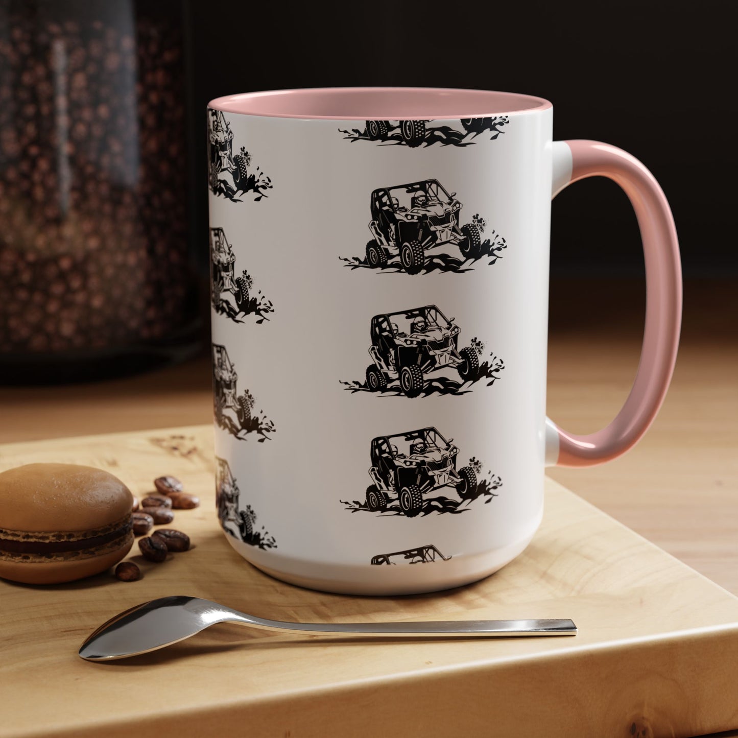 Slingin' Mud Side By Side 2-Tone Coffee Mug