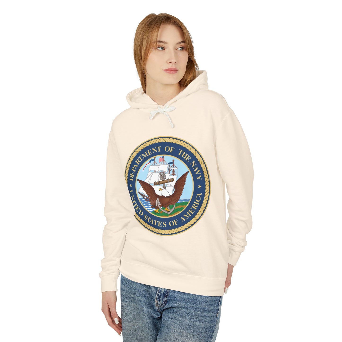 US Navy Unisex Lightweight Hoodie