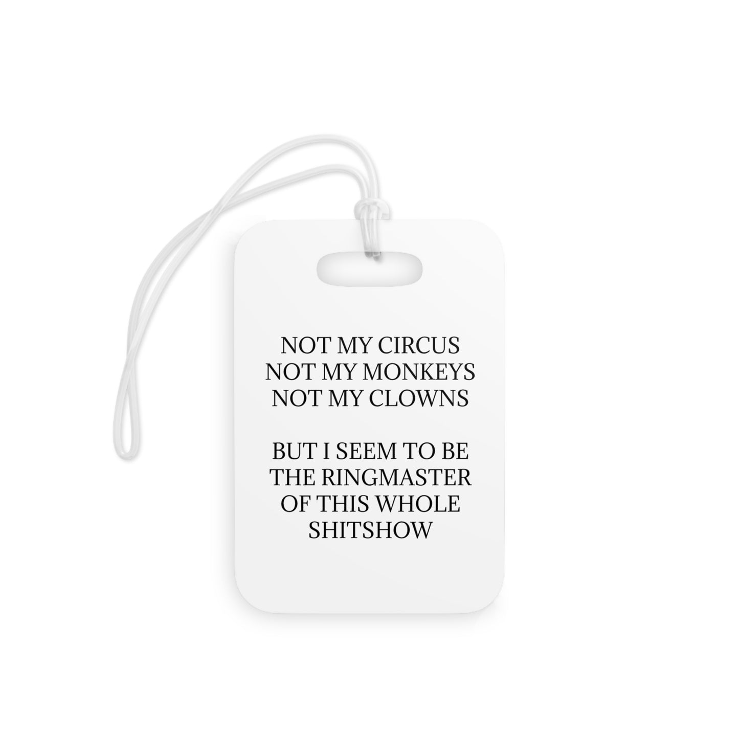Ringmaster Luggage Tag