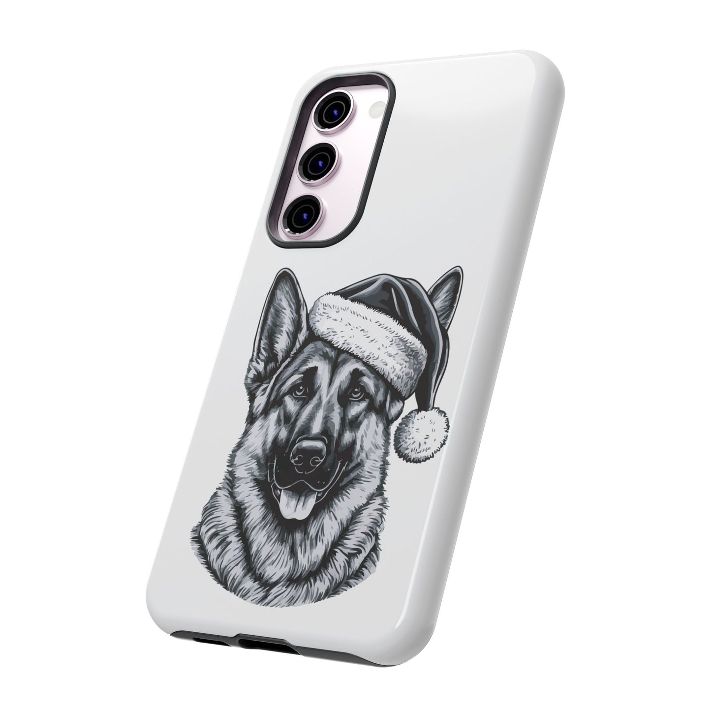 Santa Paws German Shepherd Samsung Case
