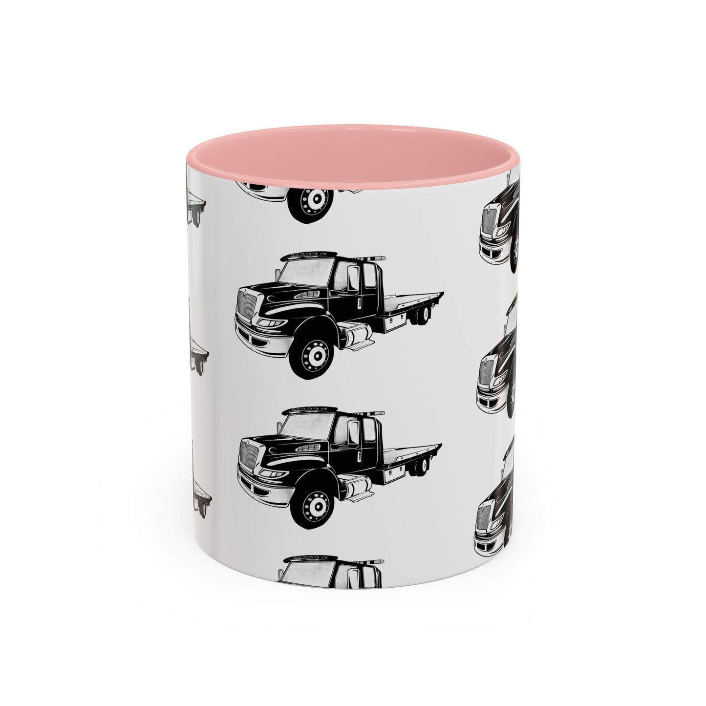 Flatbed Tow Truck 2-Tone Coffee Mug