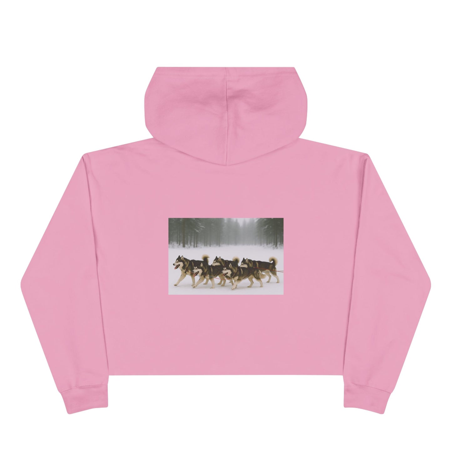 Mush On Women's Crop Hoodie