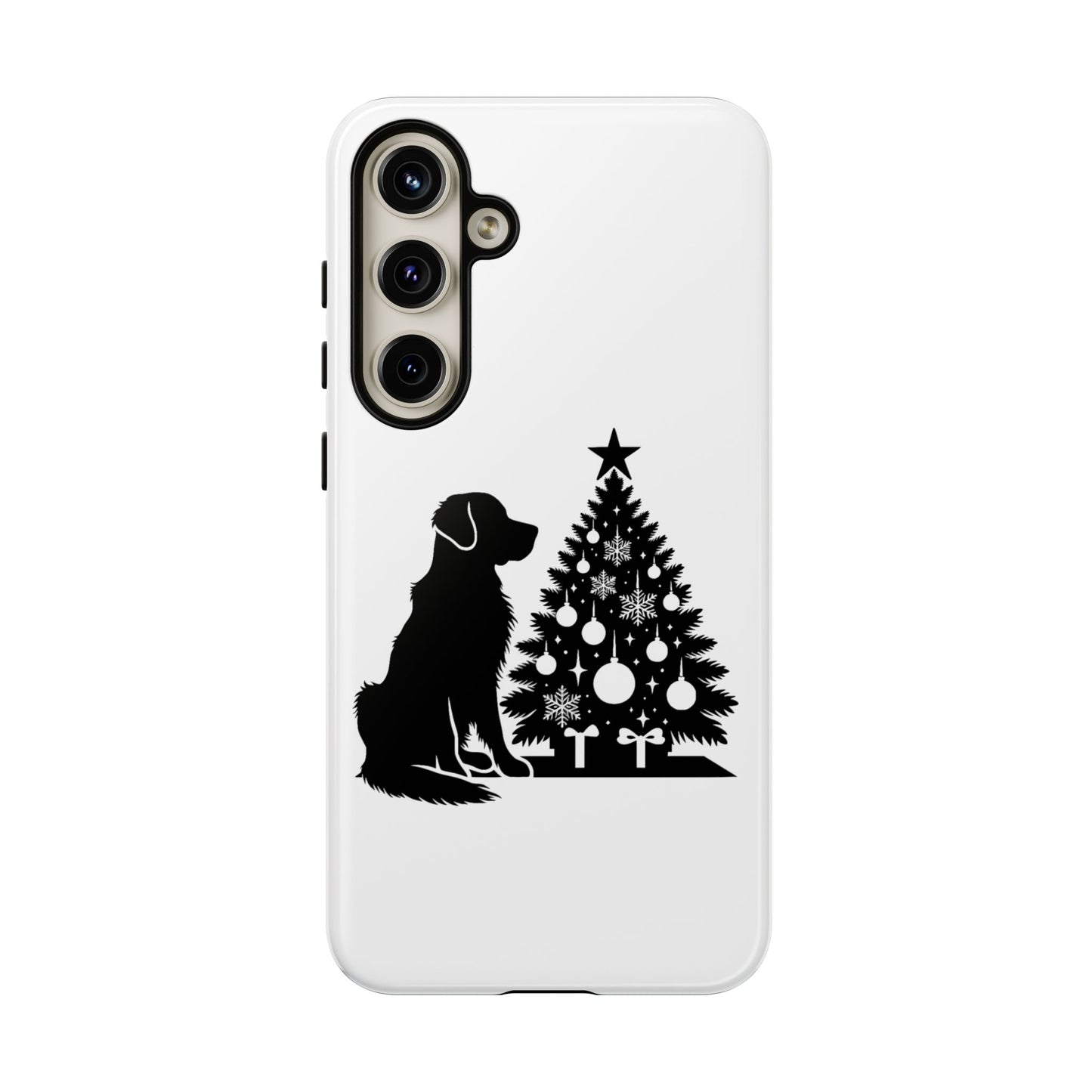 Golden Christmas Tree Samsung Case