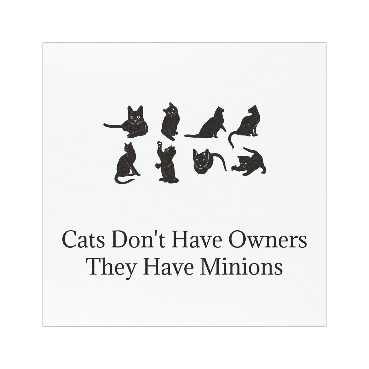 Cat Minions Indoor/Outdoor Magnet