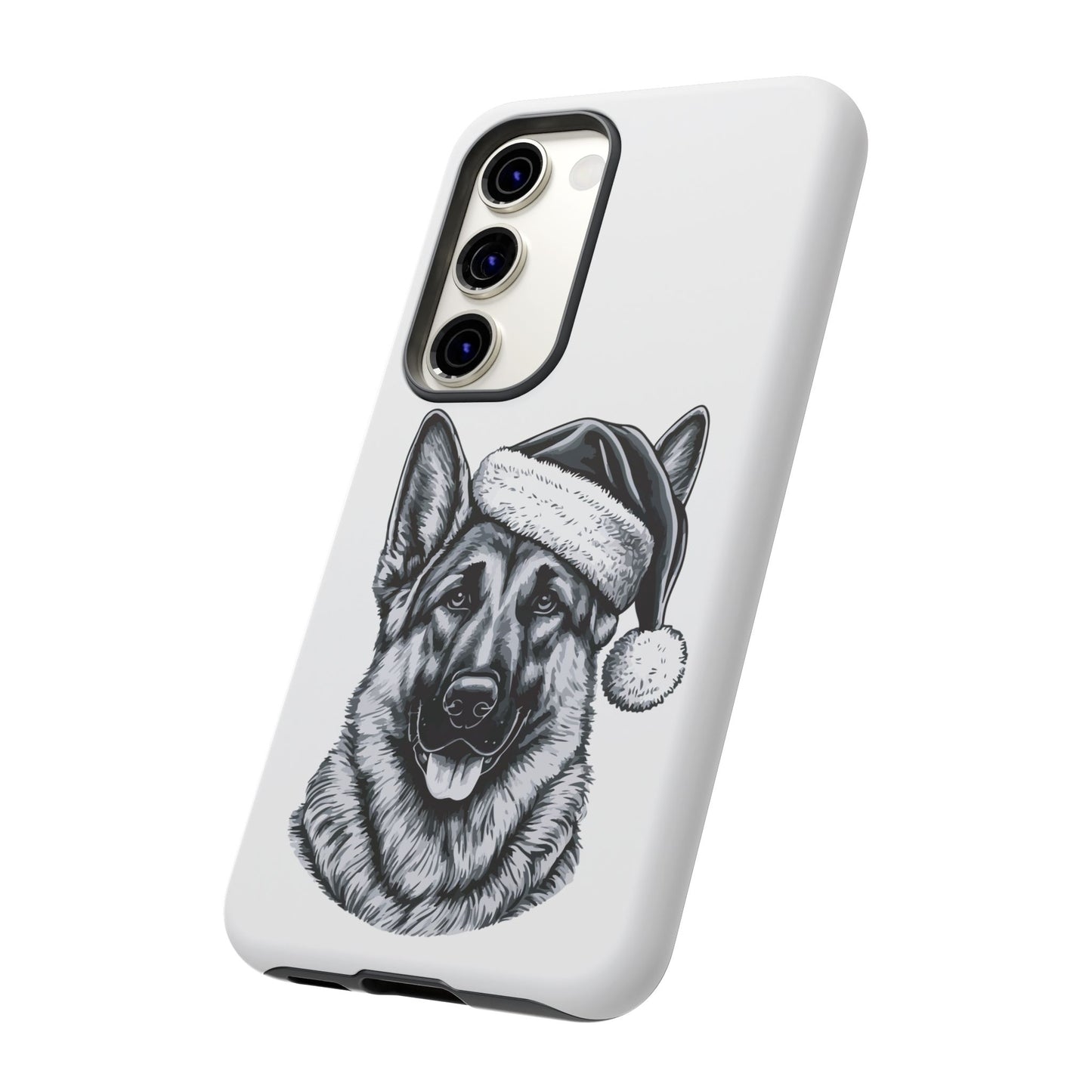 Santa Paws German Shepherd Samsung Case