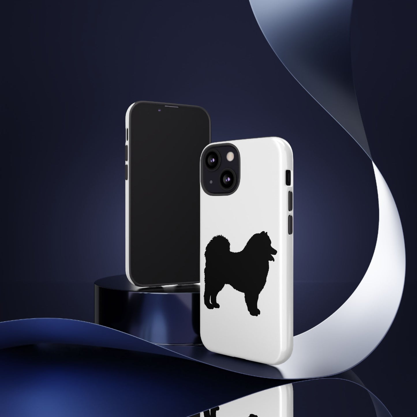 Samoyed Silhouette iPhone Case
