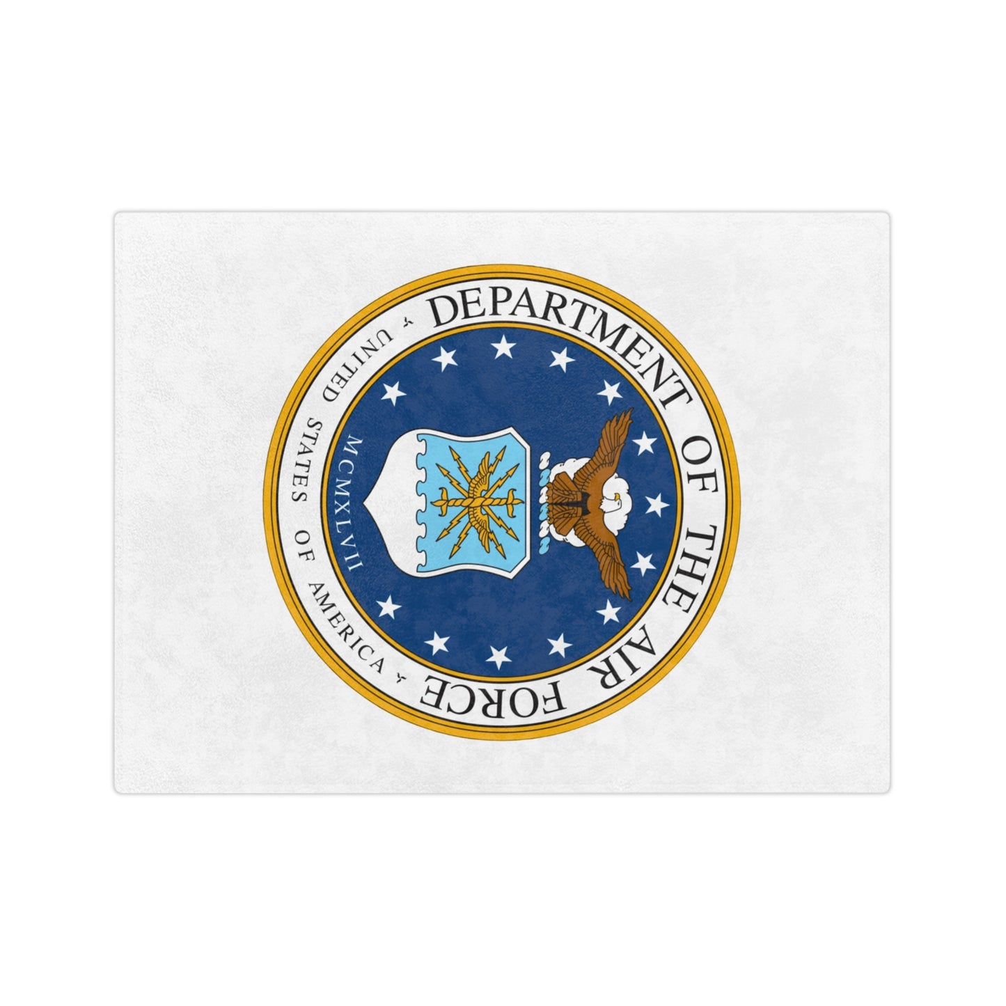 US Air Force Velveteen Microfiber Blanket