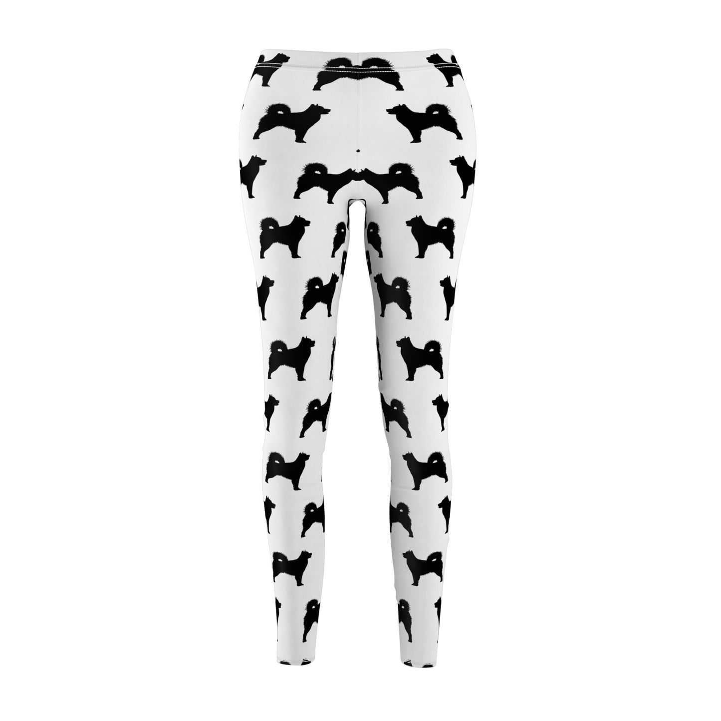 Malamute Silhouette Women's Ankle Leggings