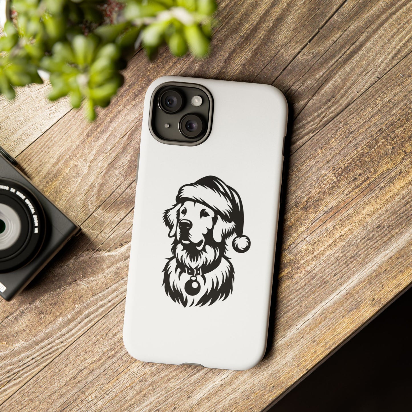 Santa Paws Golden iPhone Case