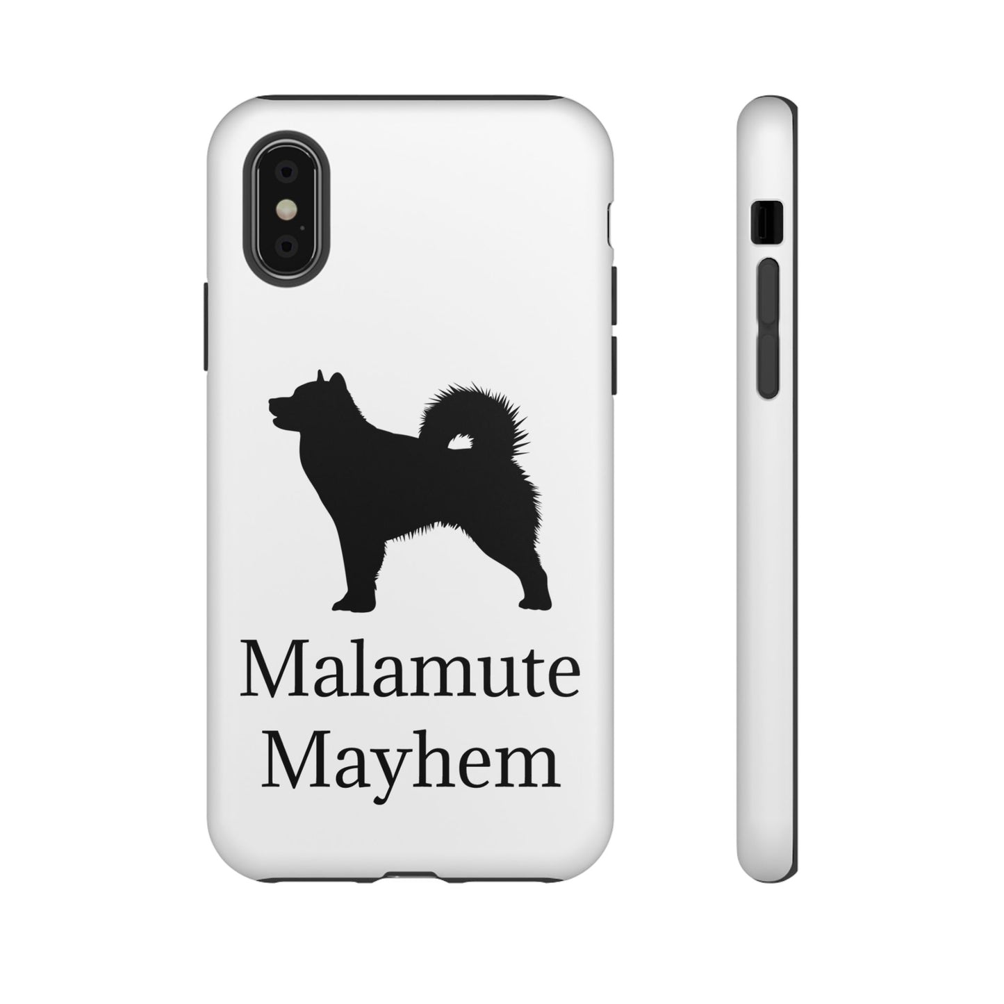 Malamute Mayhem iPhone Case