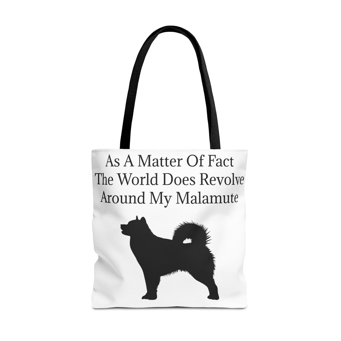 Matter Of Fact Malamute Tote Bag