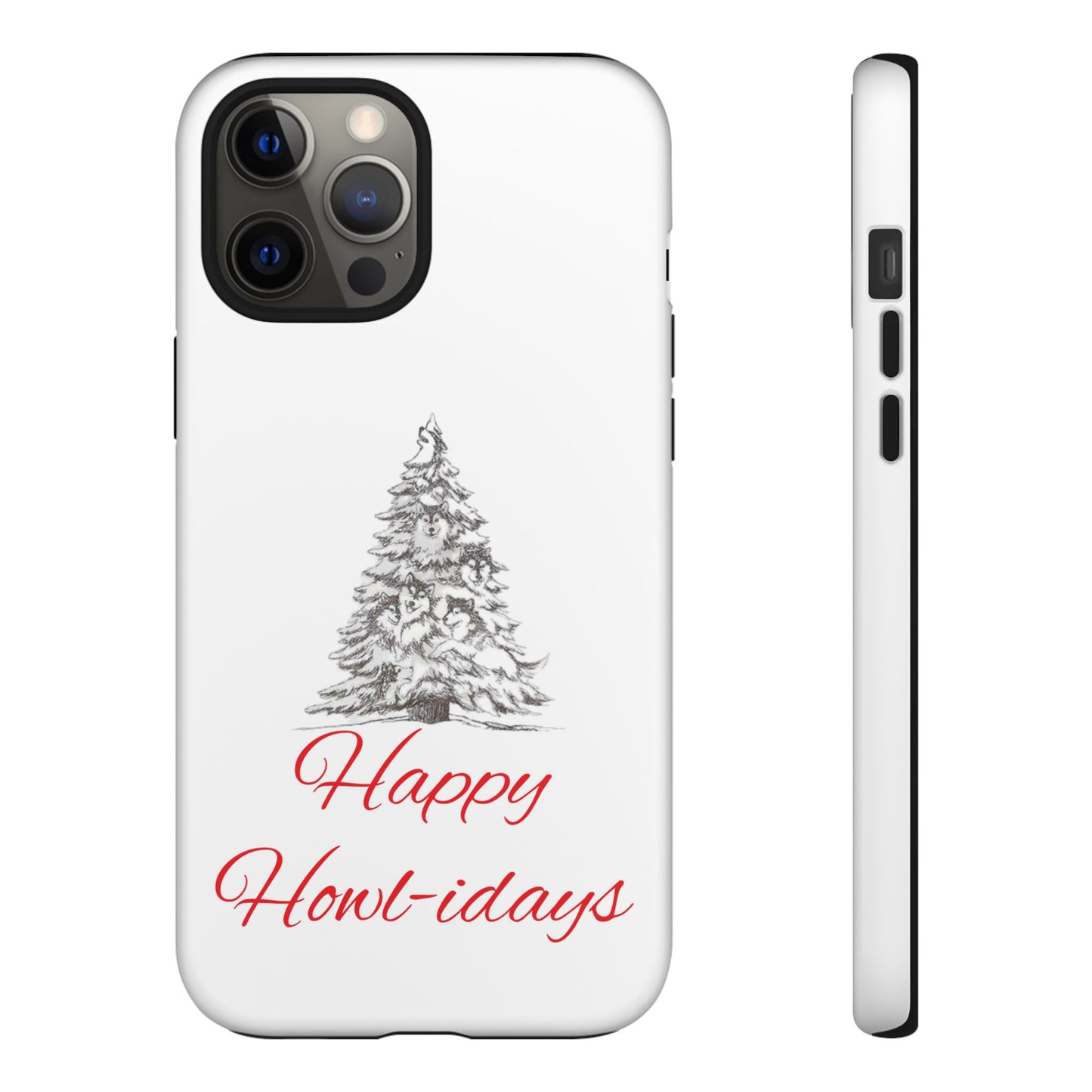 Happy Howl-idays iPhone Case