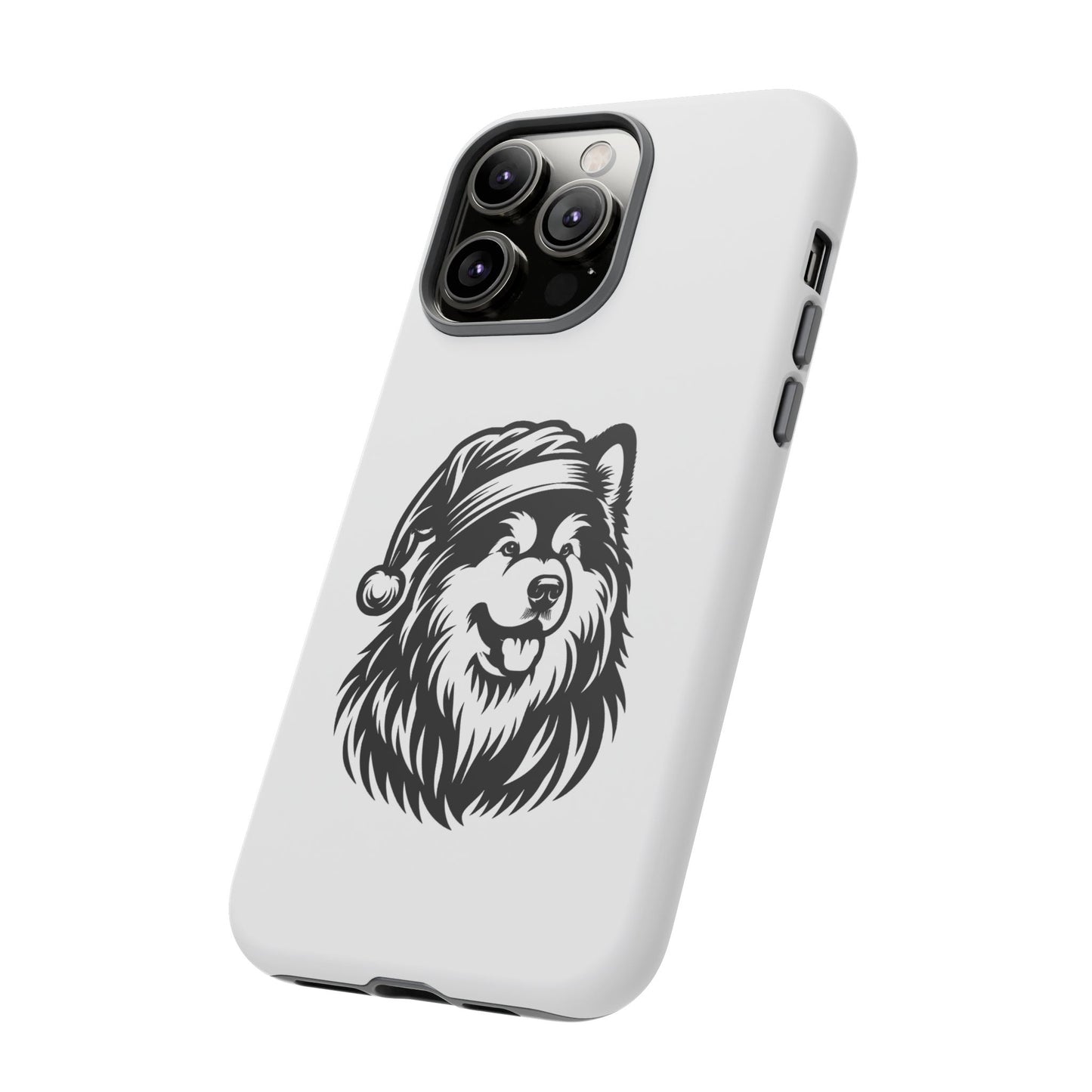 Santa Paws Malamute iPhone Case