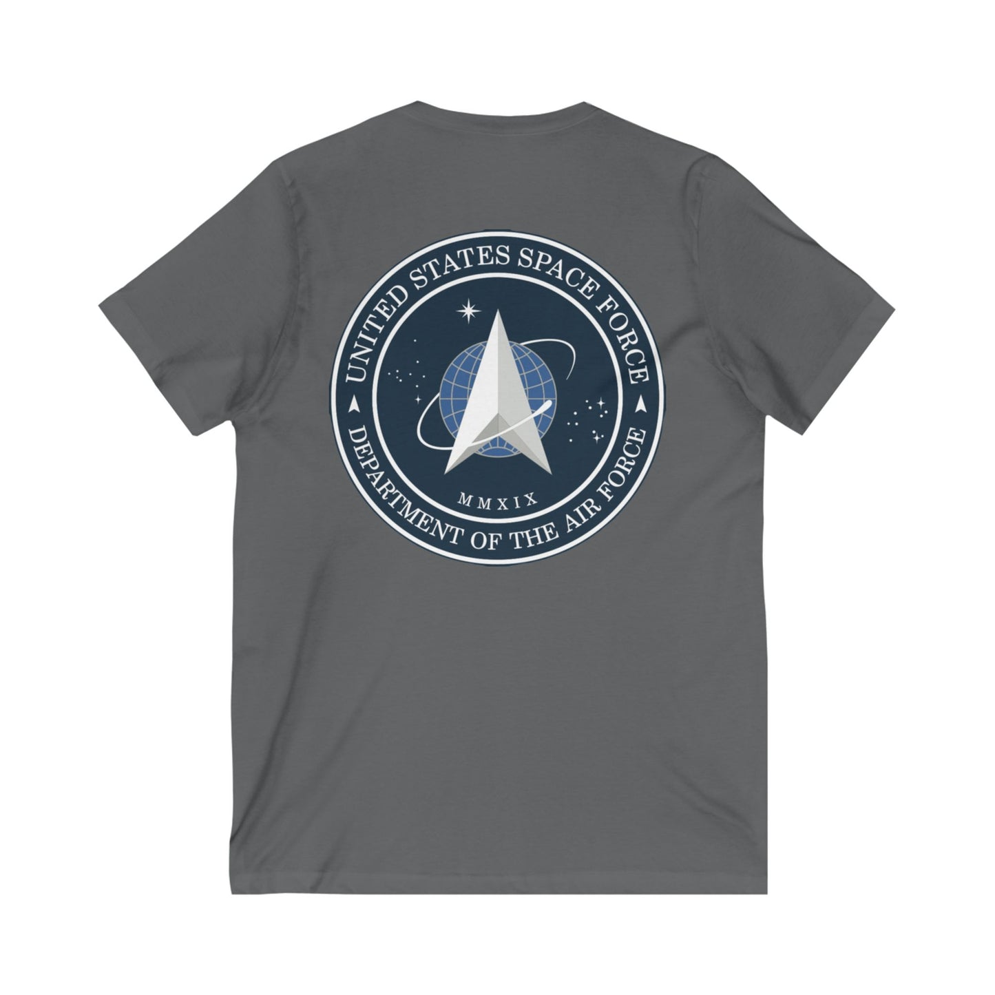 US Space Force Unisex Short Sleeve V-Neck Tee
