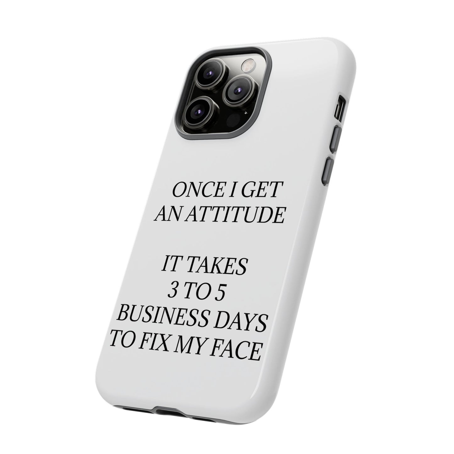 Fix My Face iPhone Case