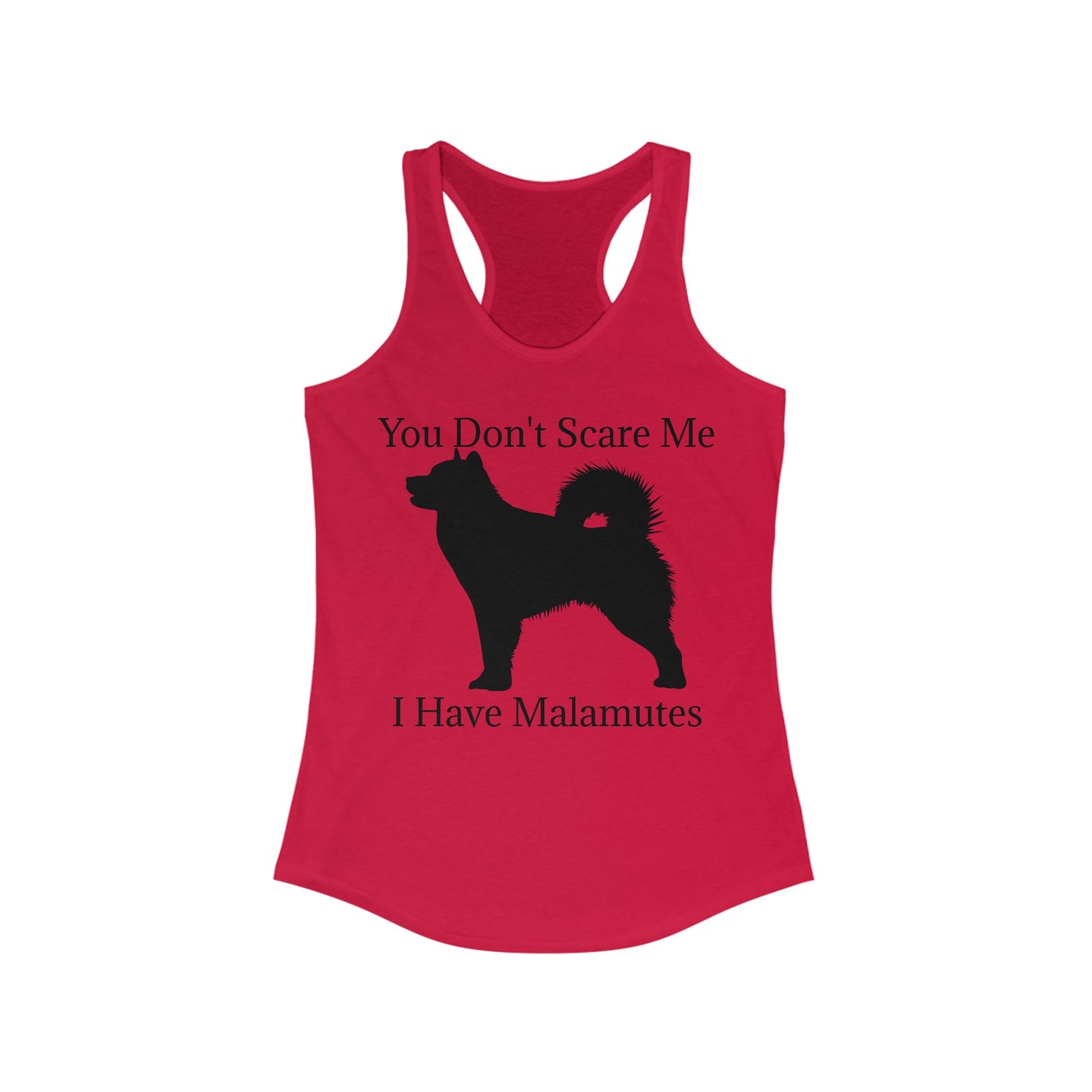 You Don't Scare Me Women's Racerback Tank