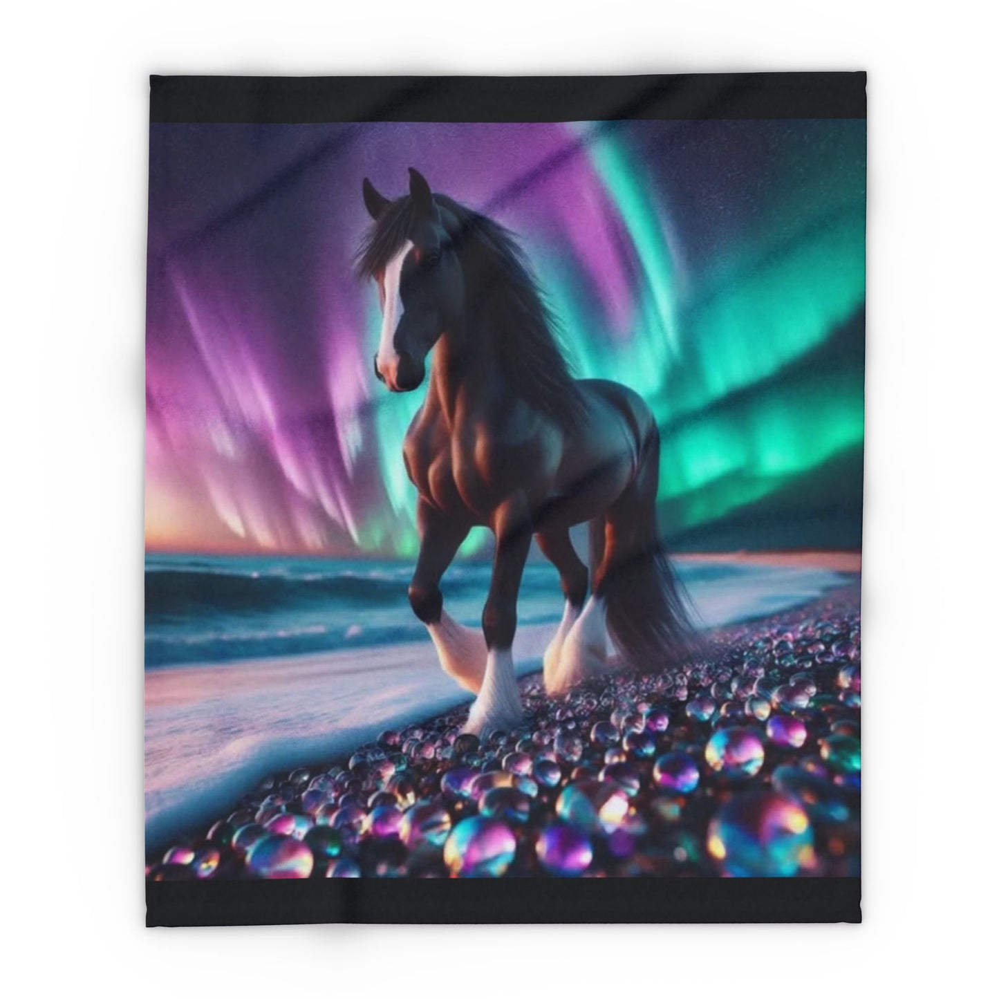 Midnight Magic Arctic Fleece Blanket