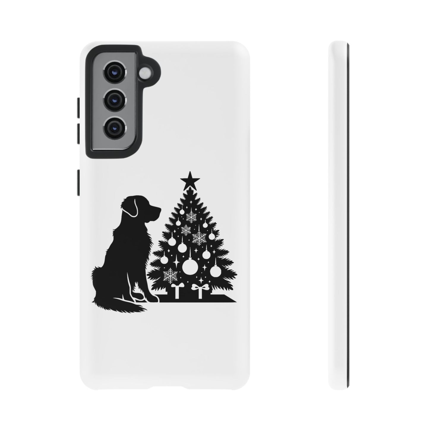 Golden Christmas Tree Samsung Case