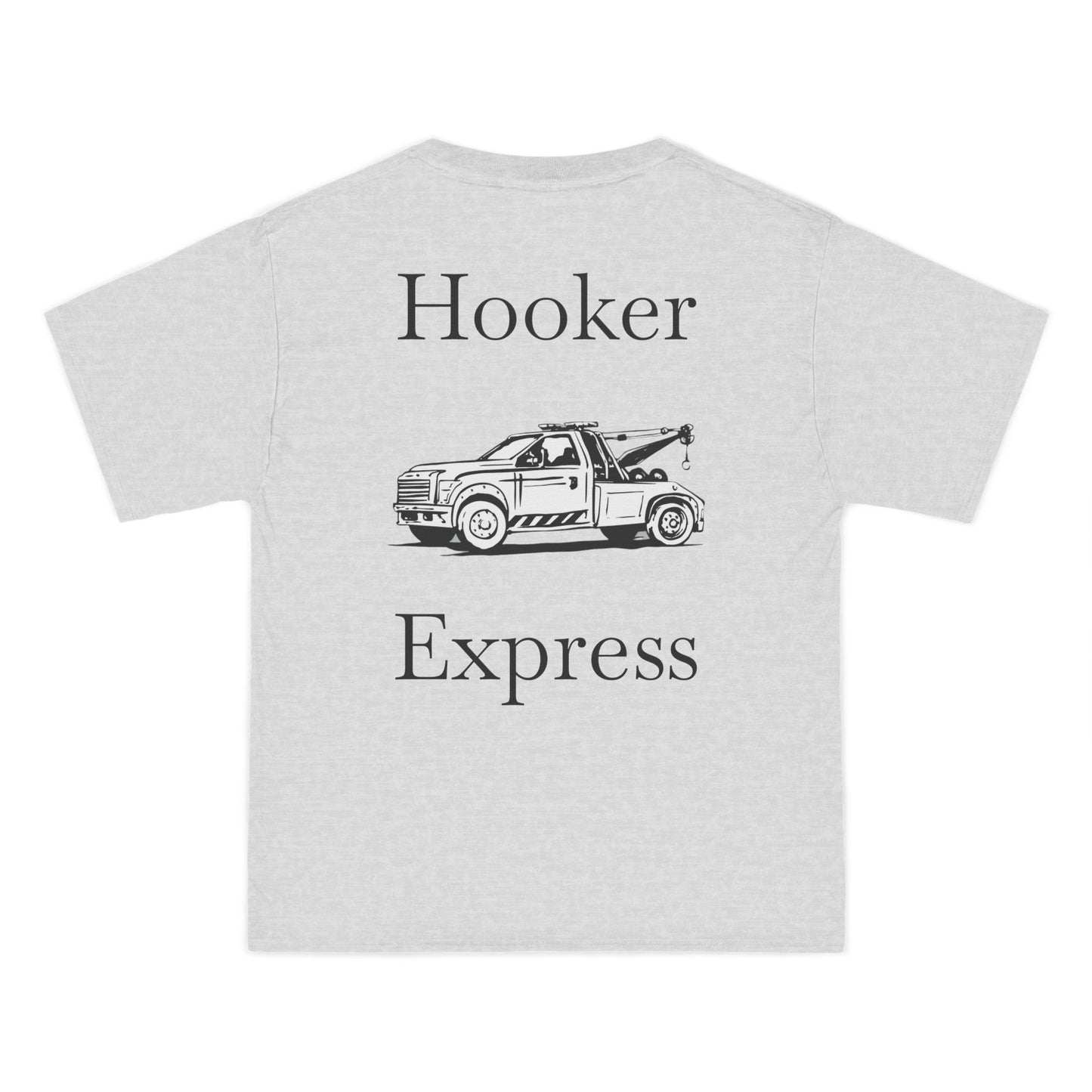 H**ker Express Wheel Lift Tow Truck Men's Short-Sleeve Crewneck Tee