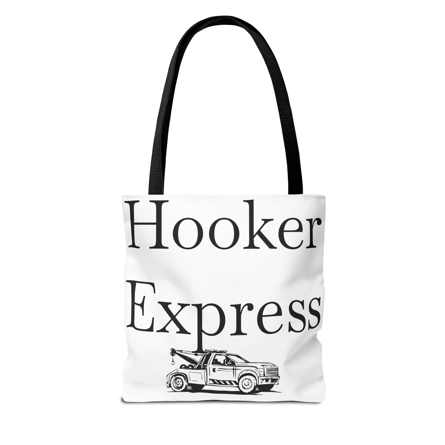 H**ker Express Wheel Lift Tow Truck Tote Bag