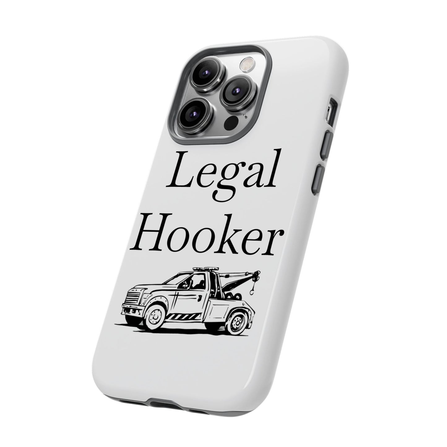 Legal H**ker Wheel Lift Tow Truck iPhone Case