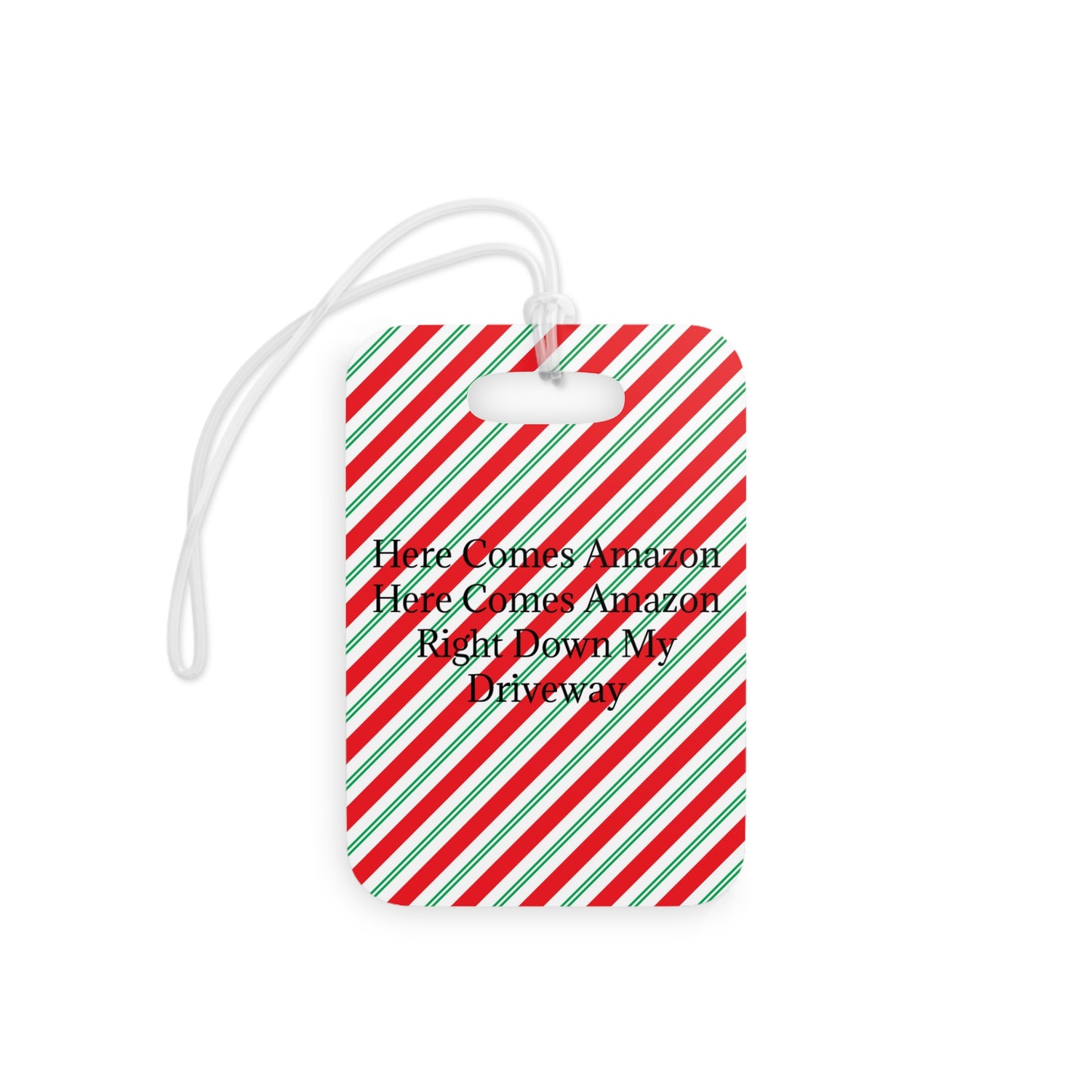 Here Comes Amazon Luggage Tag