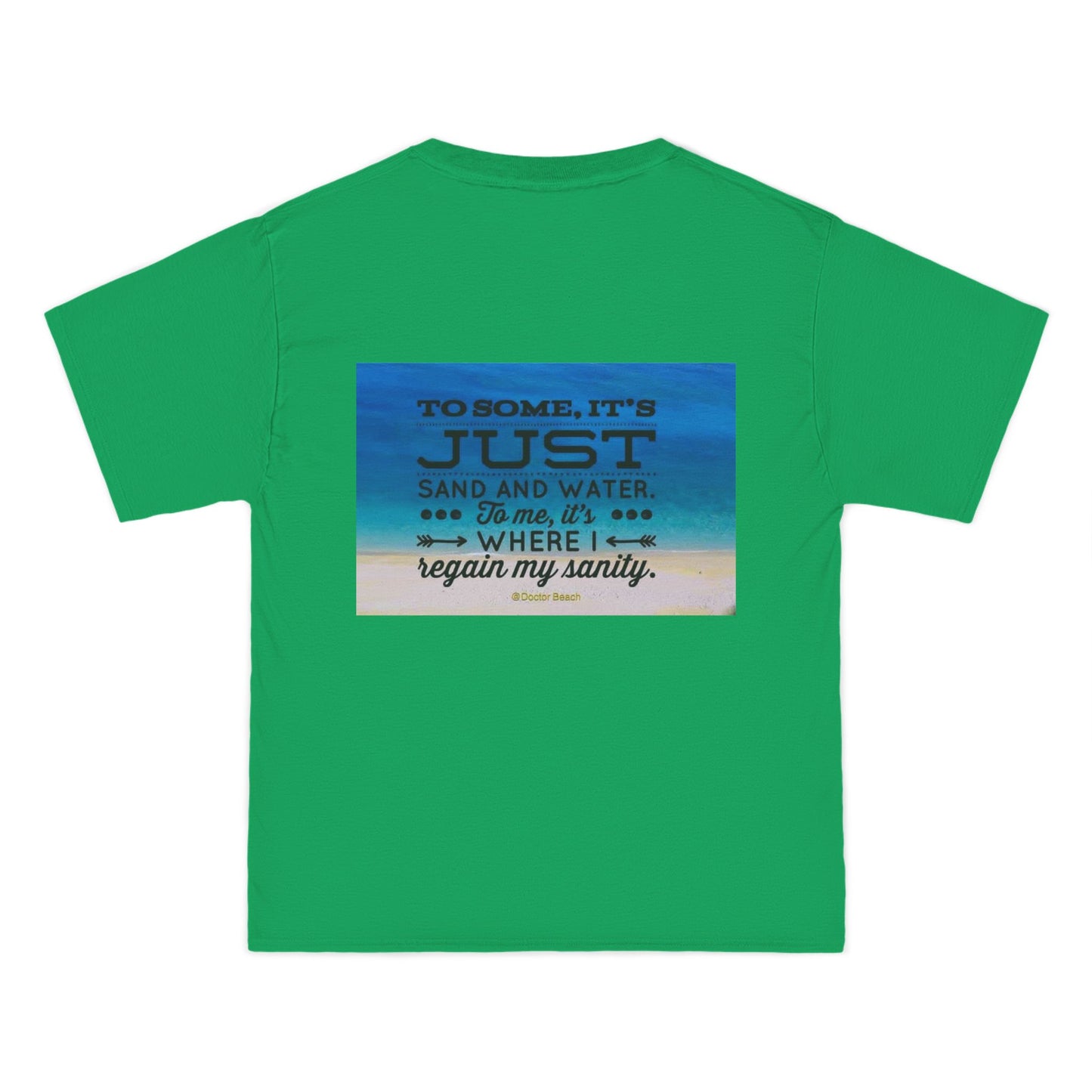 Dr, Beach Men's Short-Sleeve Crewneck Tee