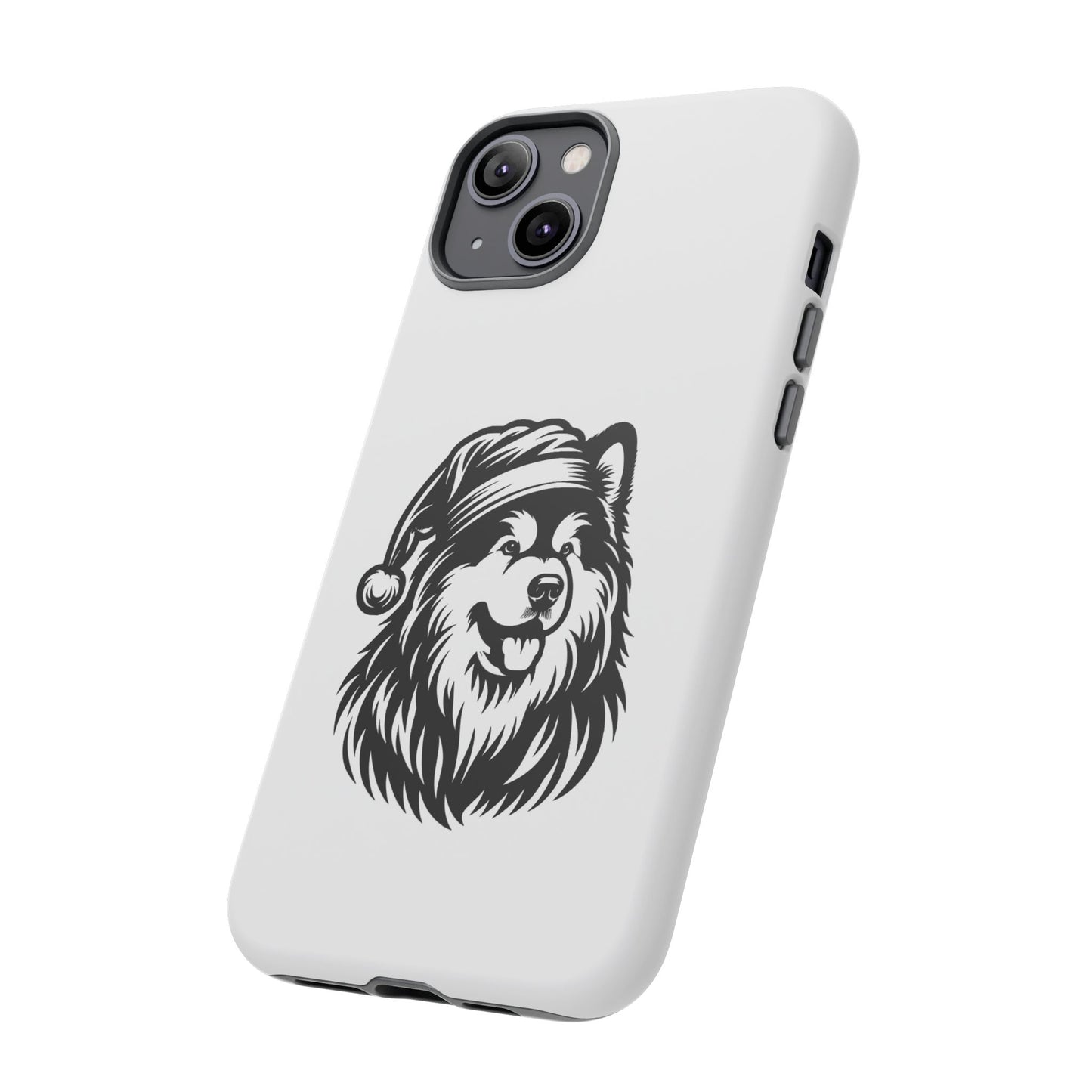 Santa Paws Malamute iPhone Case