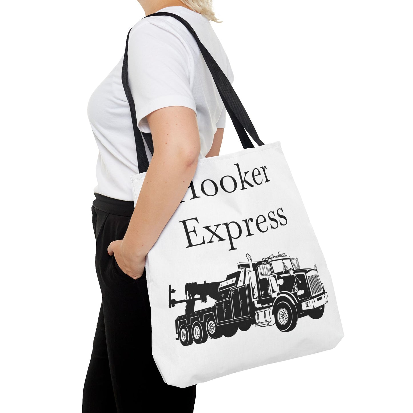 H**ker Express Heavy Tow Truck Tote Bag