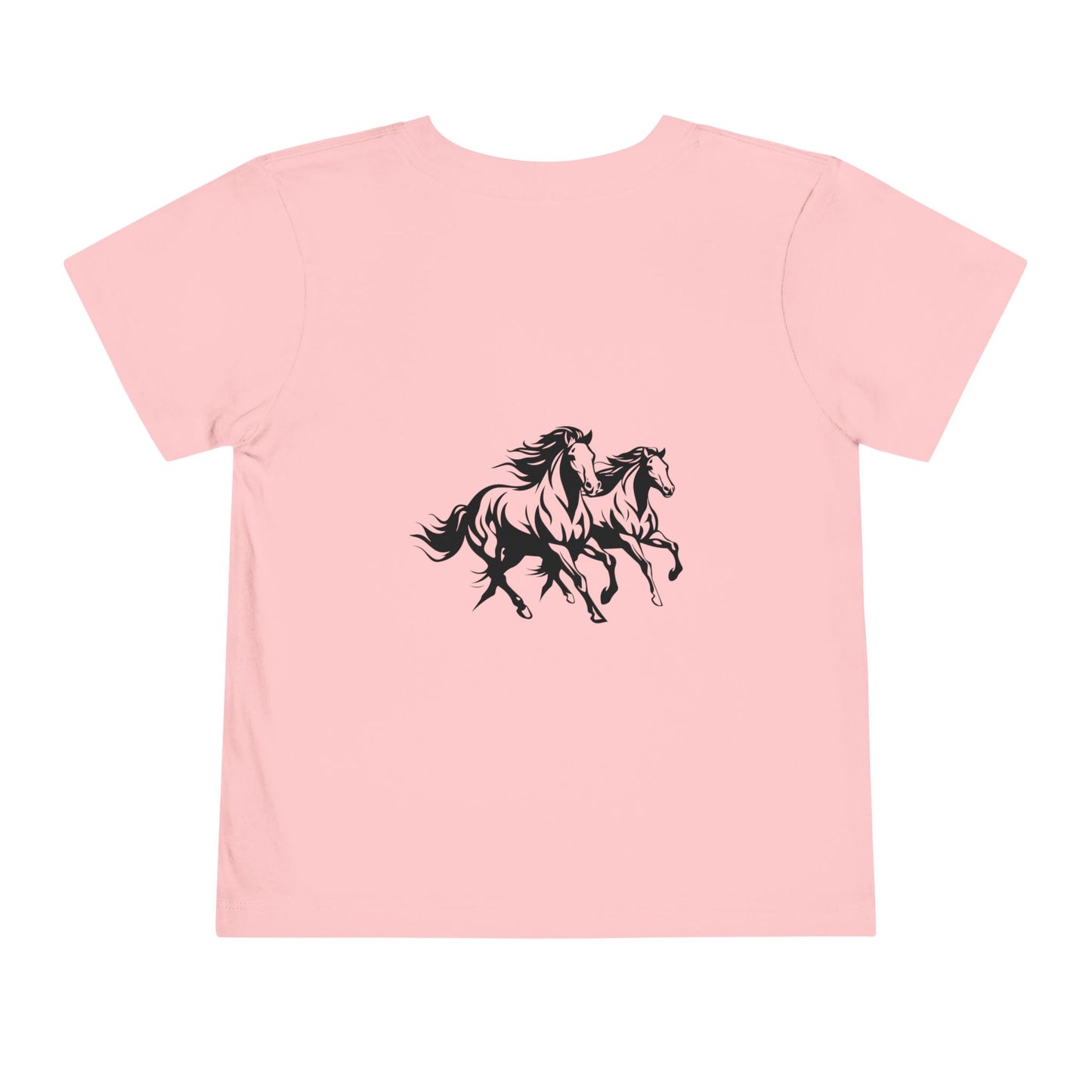 Horsin' Around Toddler Unisex Short Sleeve Crewneck Tee