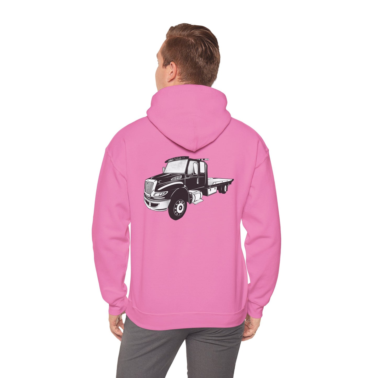 Flatbed Tow Truck Unisex Hoodie