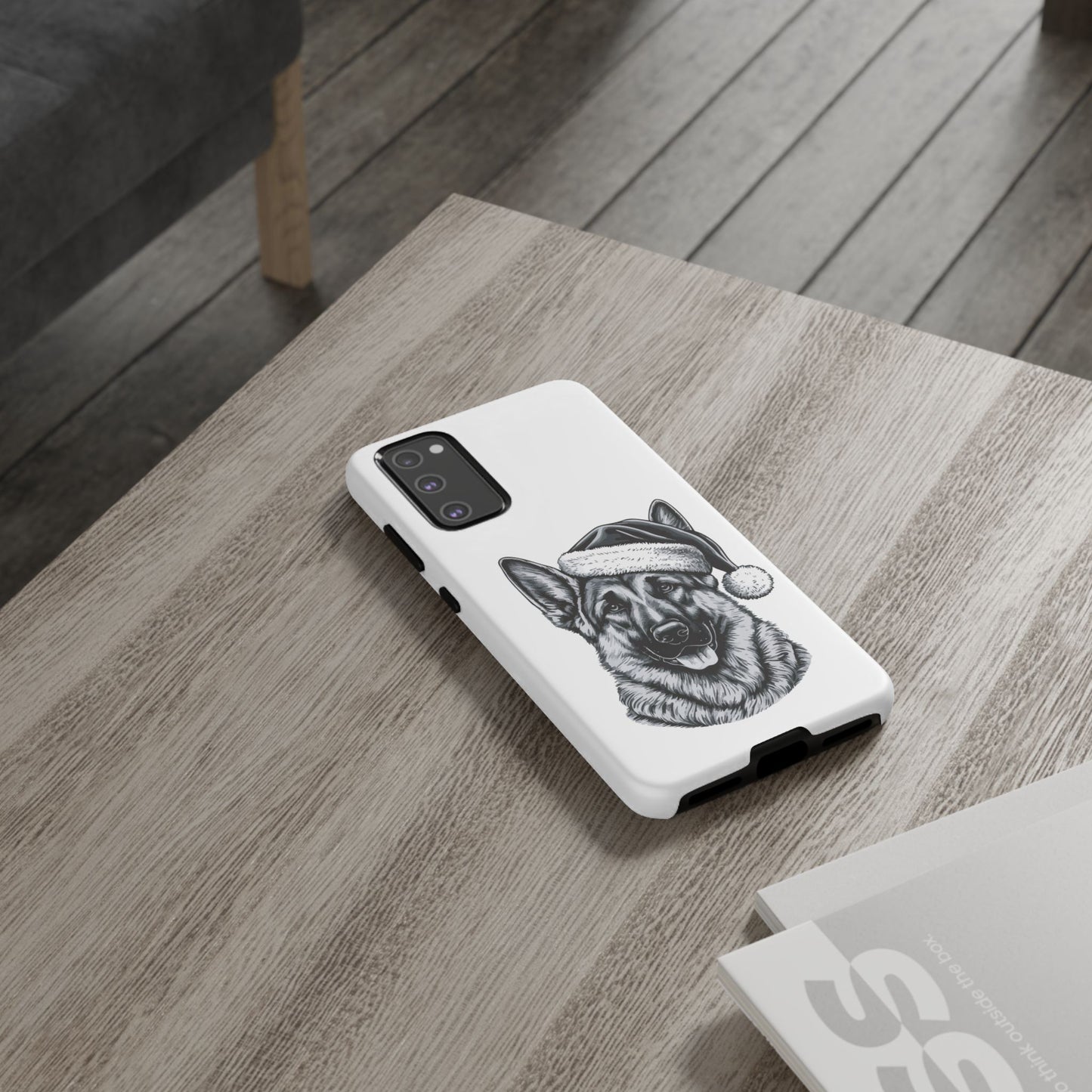 Santa Paws German Shepherd Samsung Case
