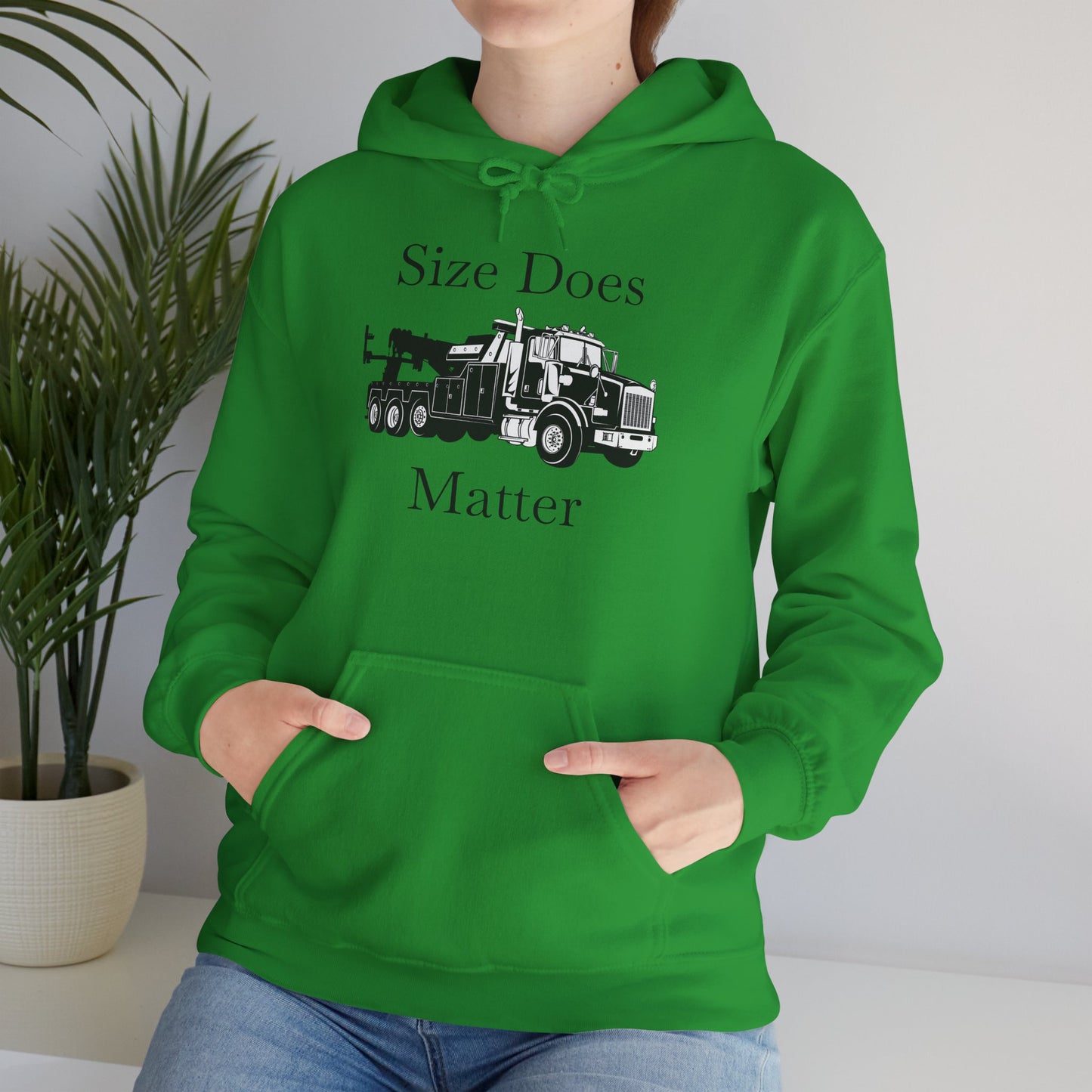 Size Does Matter Unisex Hoodie